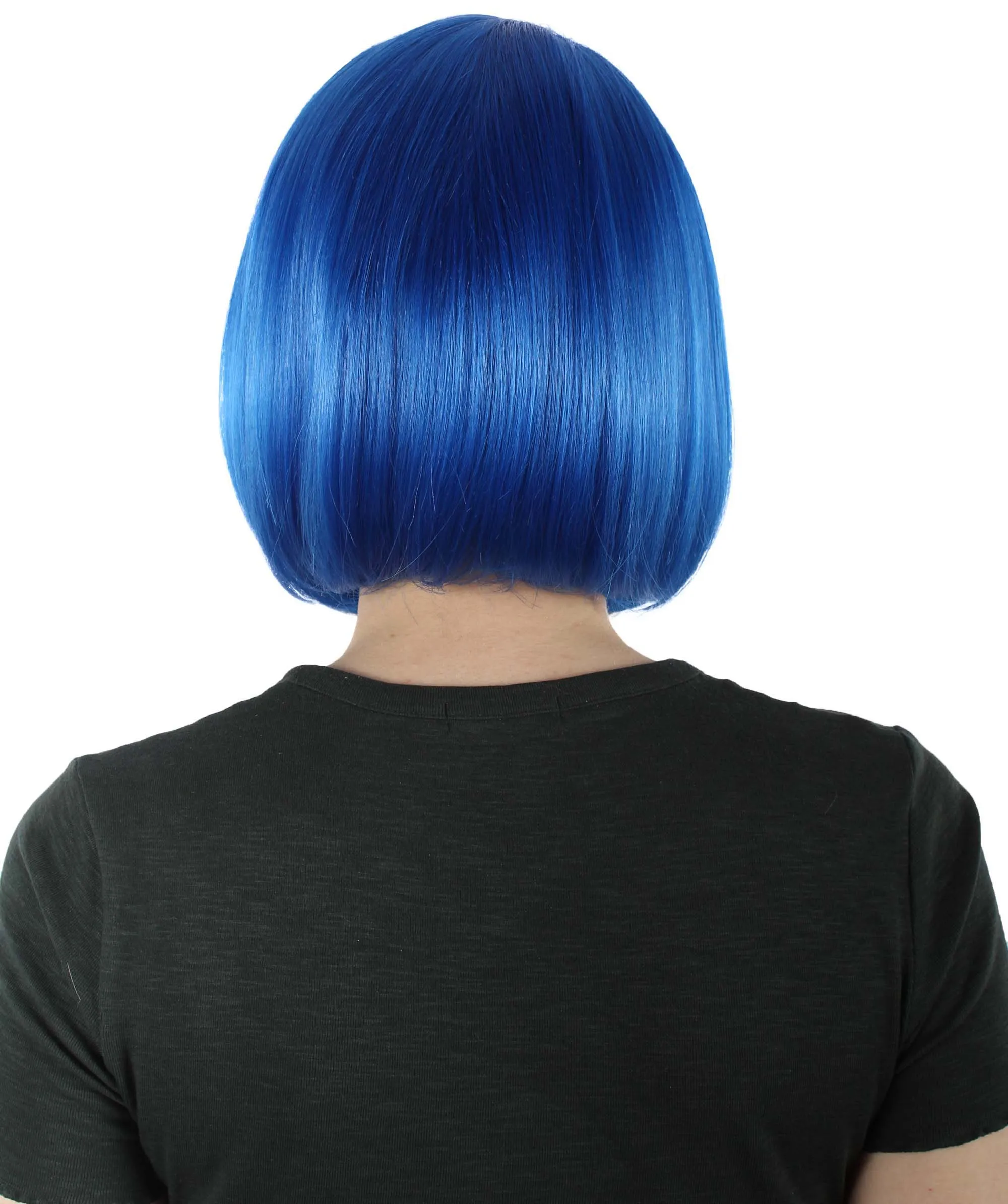Adult Women"s Halloween Cosplay Shoulder Length Flapper Costume Wig, Multiple Color Options | HPO