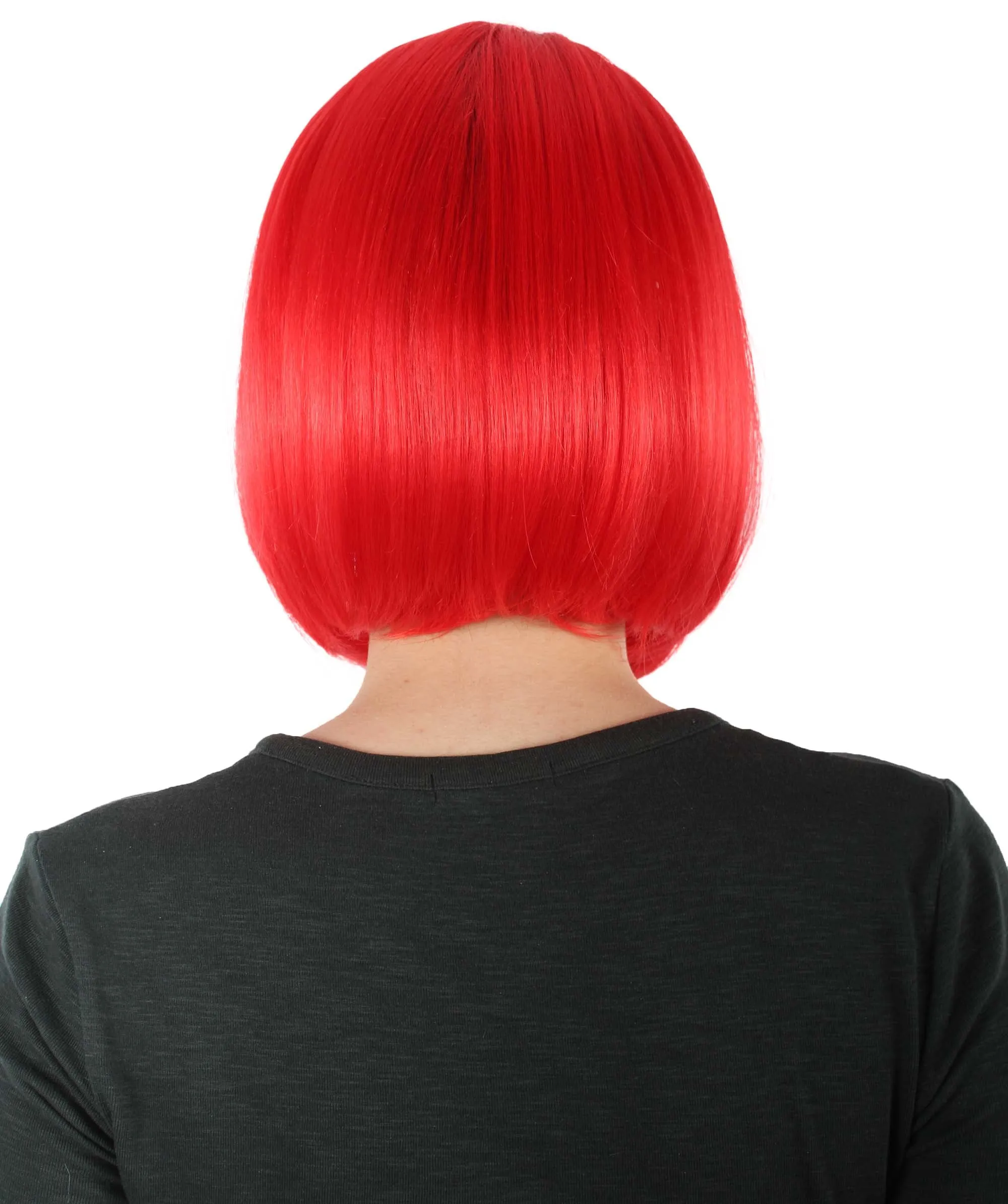 Adult Women"s Halloween Cosplay Shoulder Length Flapper Costume Wig, Multiple Color Options | HPO