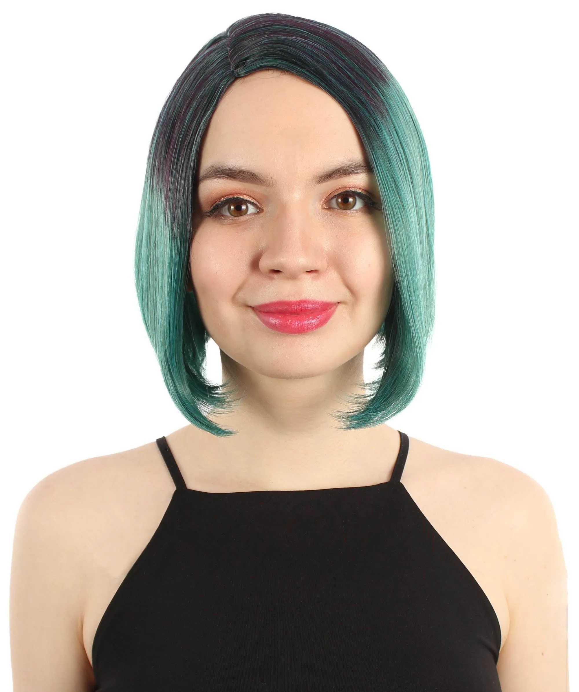 Adult Women"s Halloween Cosplay Shoulder Length Flapper Costume Wig, Multiple Color Options | HPO
