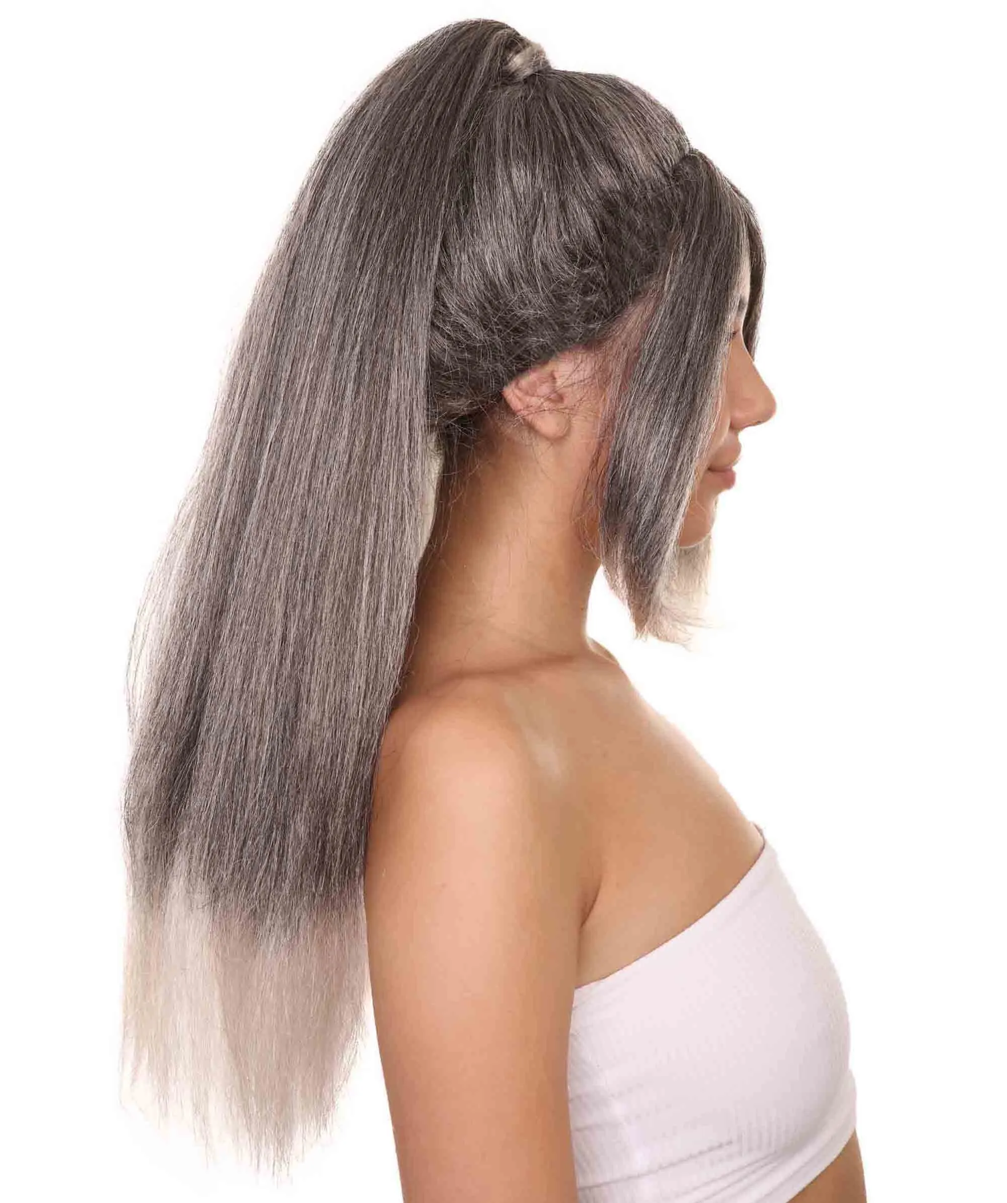 Adult Women's 26" Inch Extra Long Length Halloween American Singer Actress Costume Wig, Synthetic Soft Fiber Hair, Perfect for your next Convention and Group Anime Party! | HPO