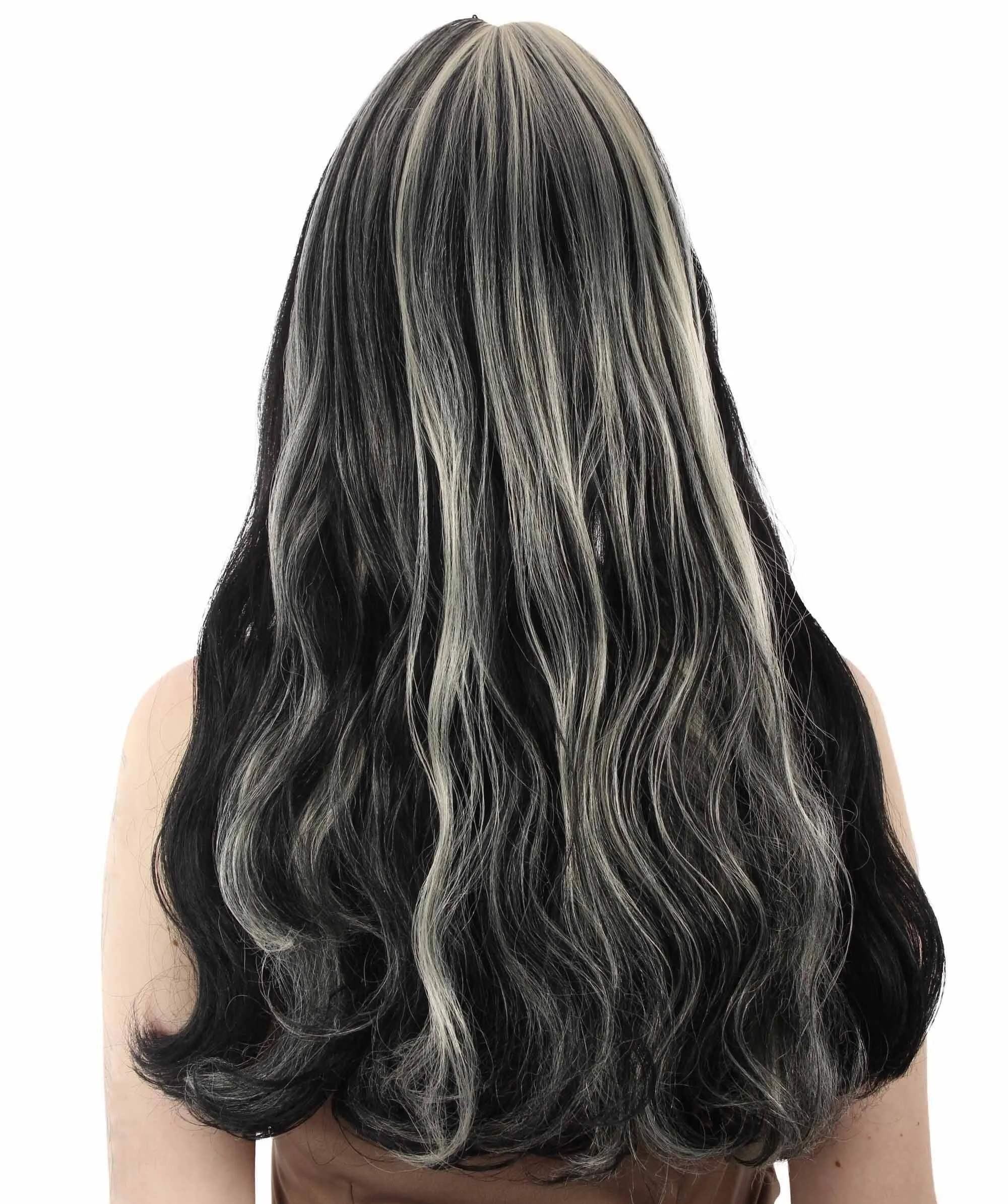 Adult Women's Brown K-pop Girl Group Singer Ponytail Wig, Best for Halloween, Flame-retardant Synthetic Fiber