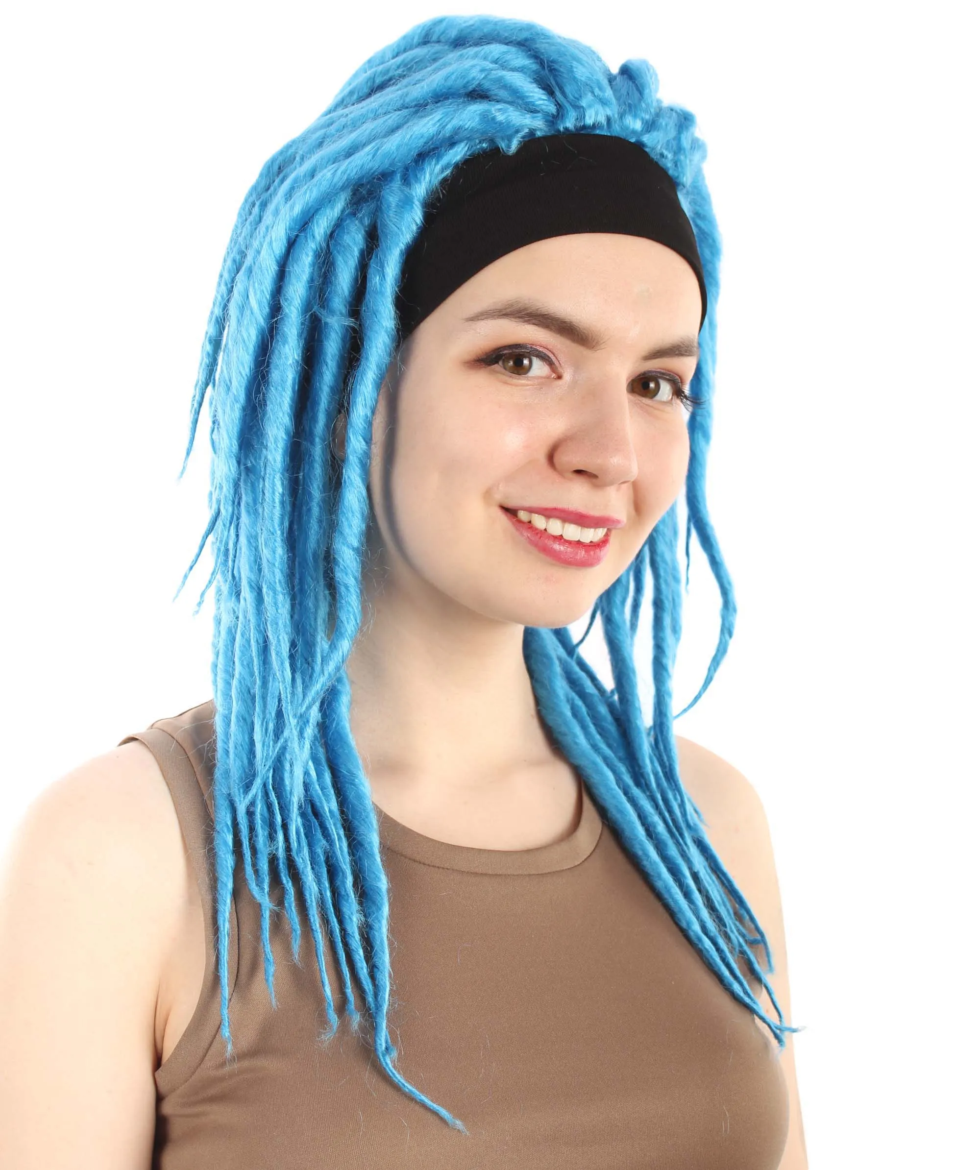 Adult Women's Deluxe Dreadlock Wigs | Multiple Color Wigs | Premium Breathable Capless Cap