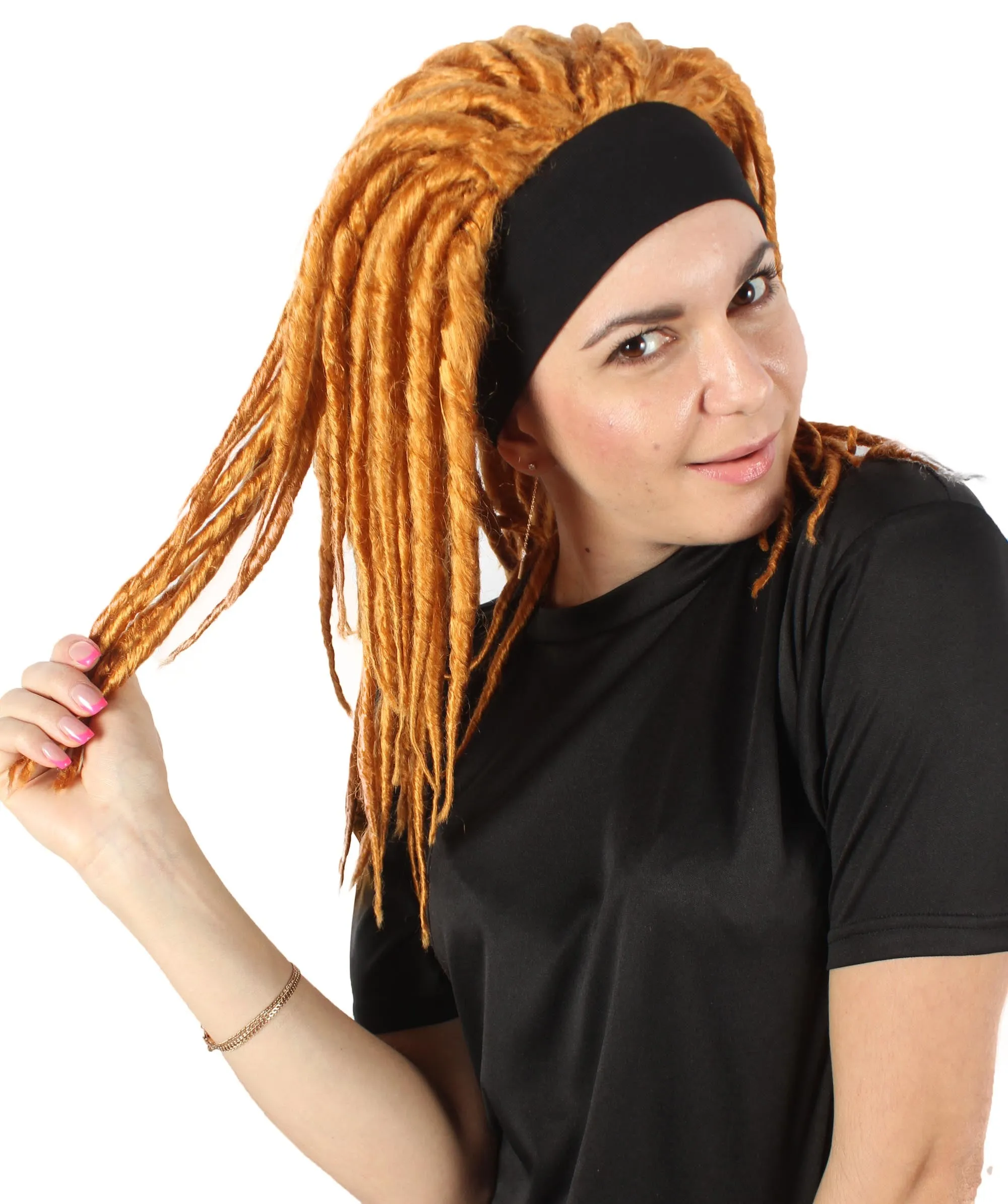 Adult Women's Deluxe Dreadlock Wigs | Multiple Color Wigs | Premium Breathable Capless Cap