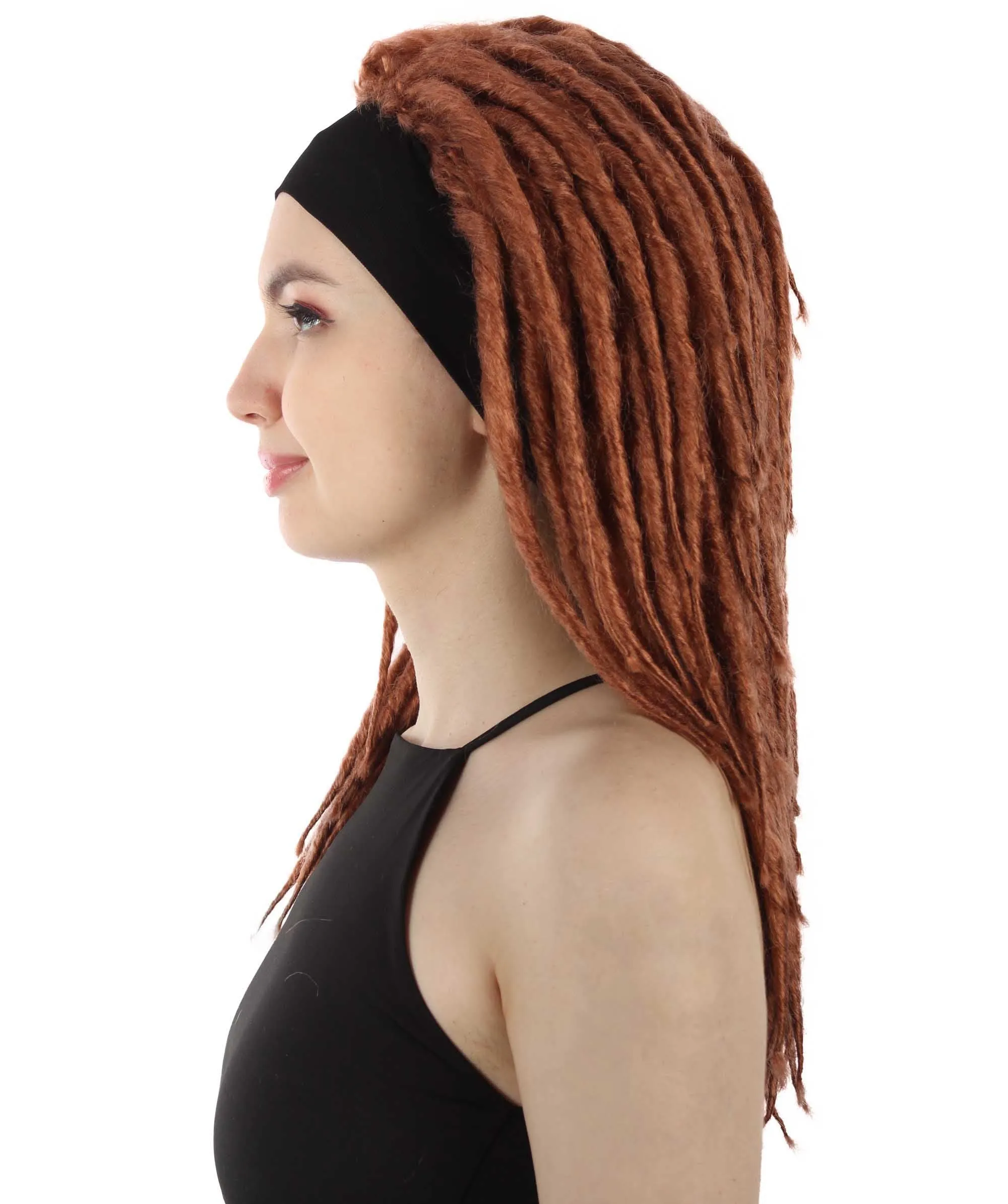 Adult Women's Deluxe Dreadlock Wigs | Multiple Color Wigs | Premium Breathable Capless Cap