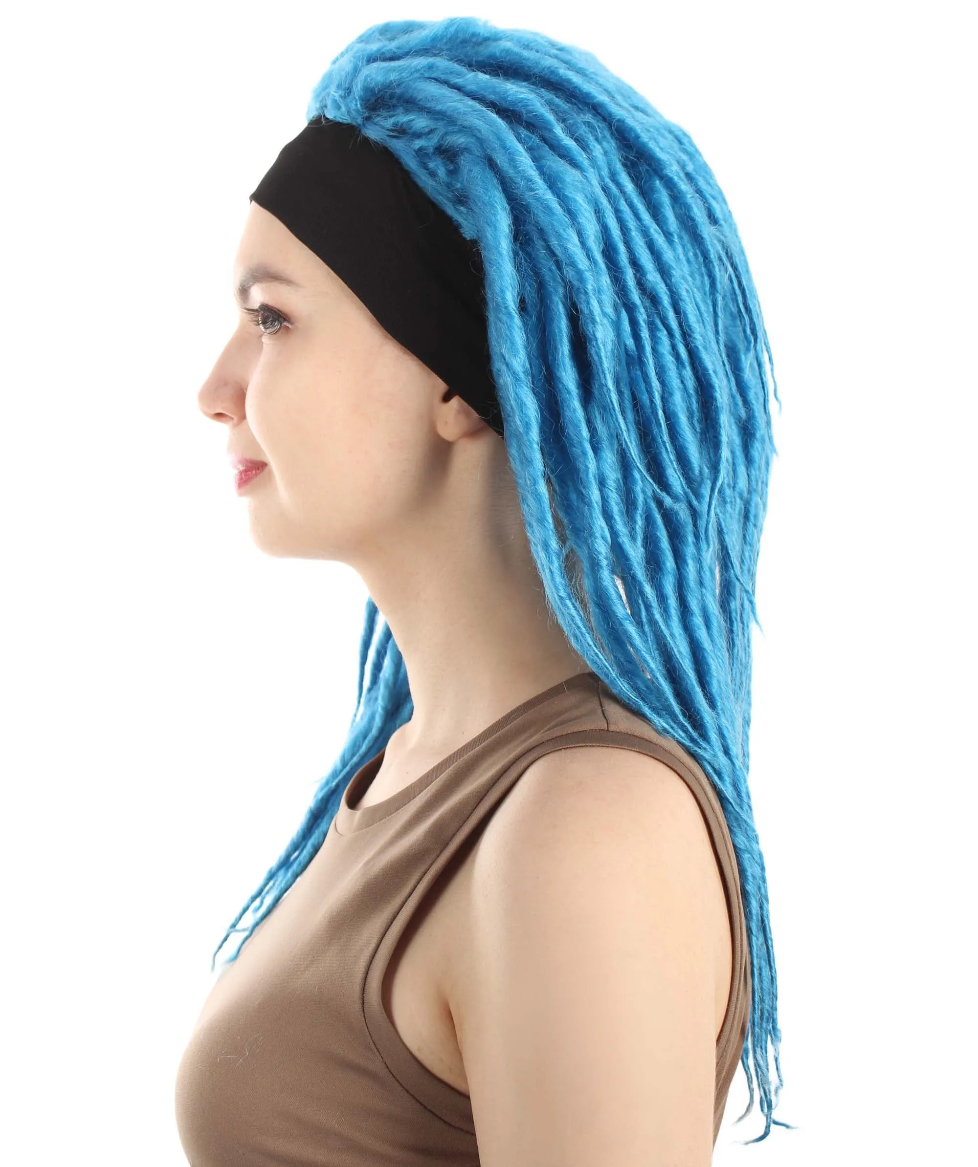 Adult Women's Deluxe Dreadlock Wigs | Multiple Color Wigs | Premium Breathable Capless Cap