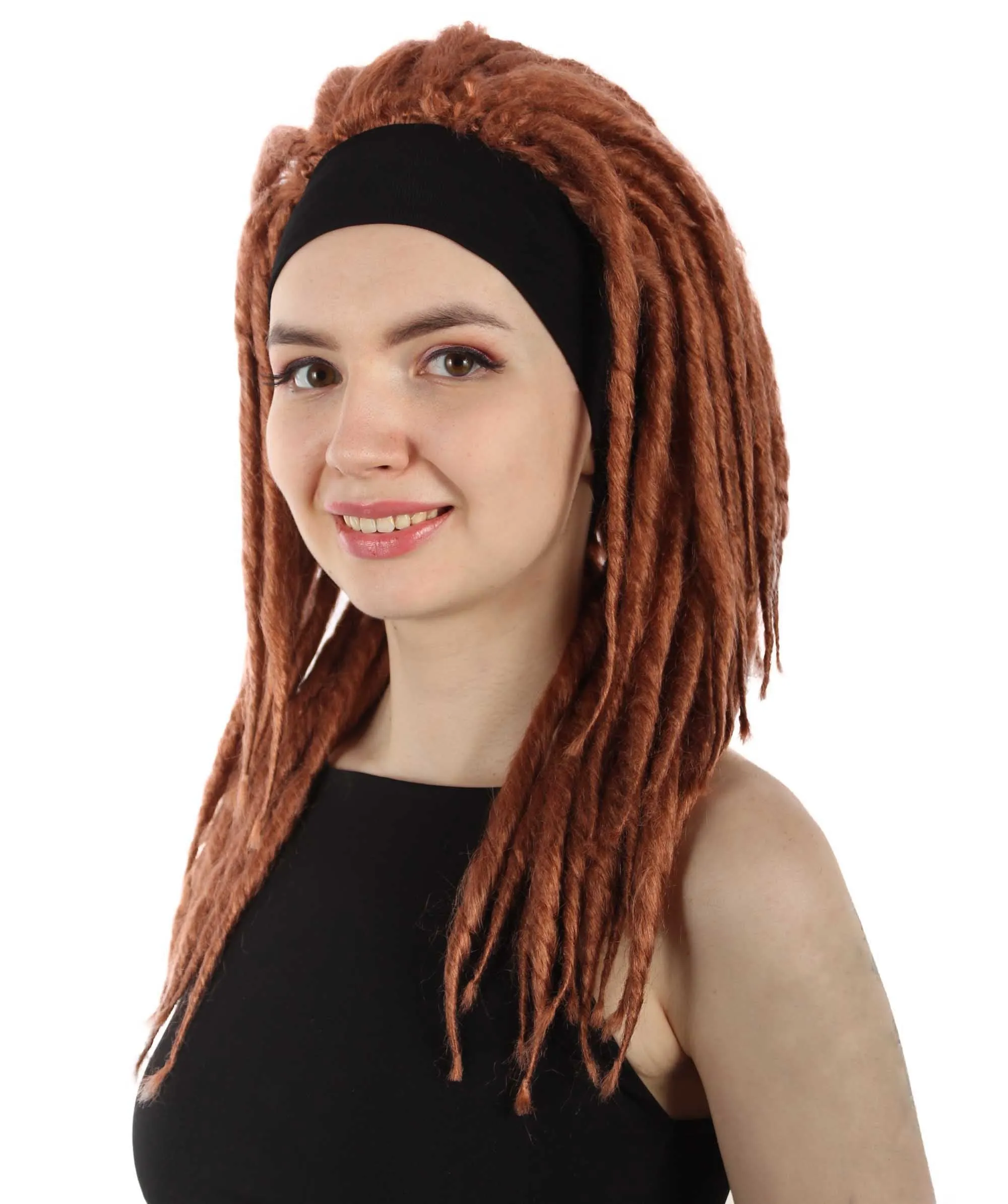 Adult Women's Deluxe Dreadlock Wigs | Multiple Color Wigs | Premium Breathable Capless Cap