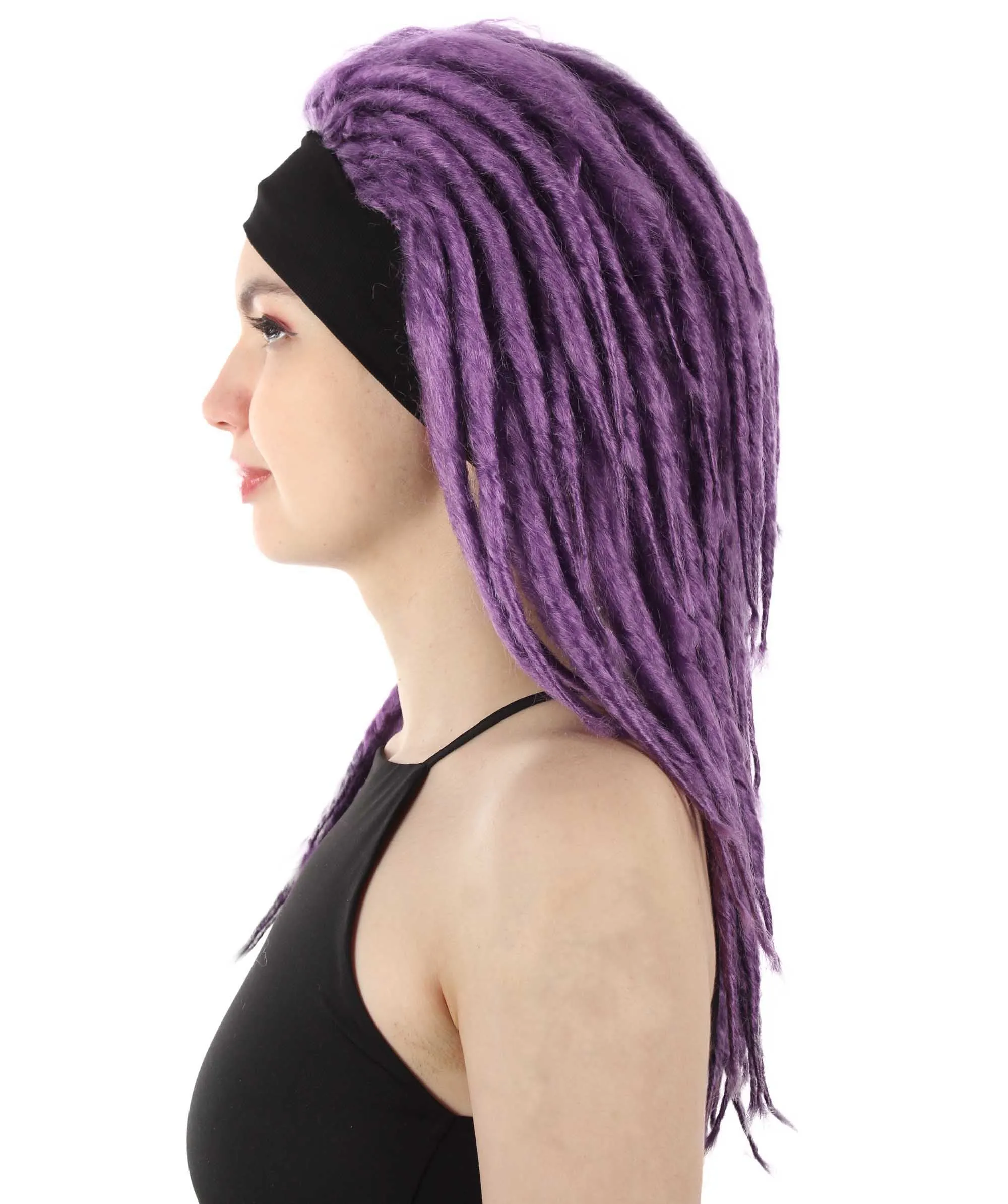 Adult Women's Deluxe Dreadlock Wigs | Multiple Color Wigs | Premium Breathable Capless Cap