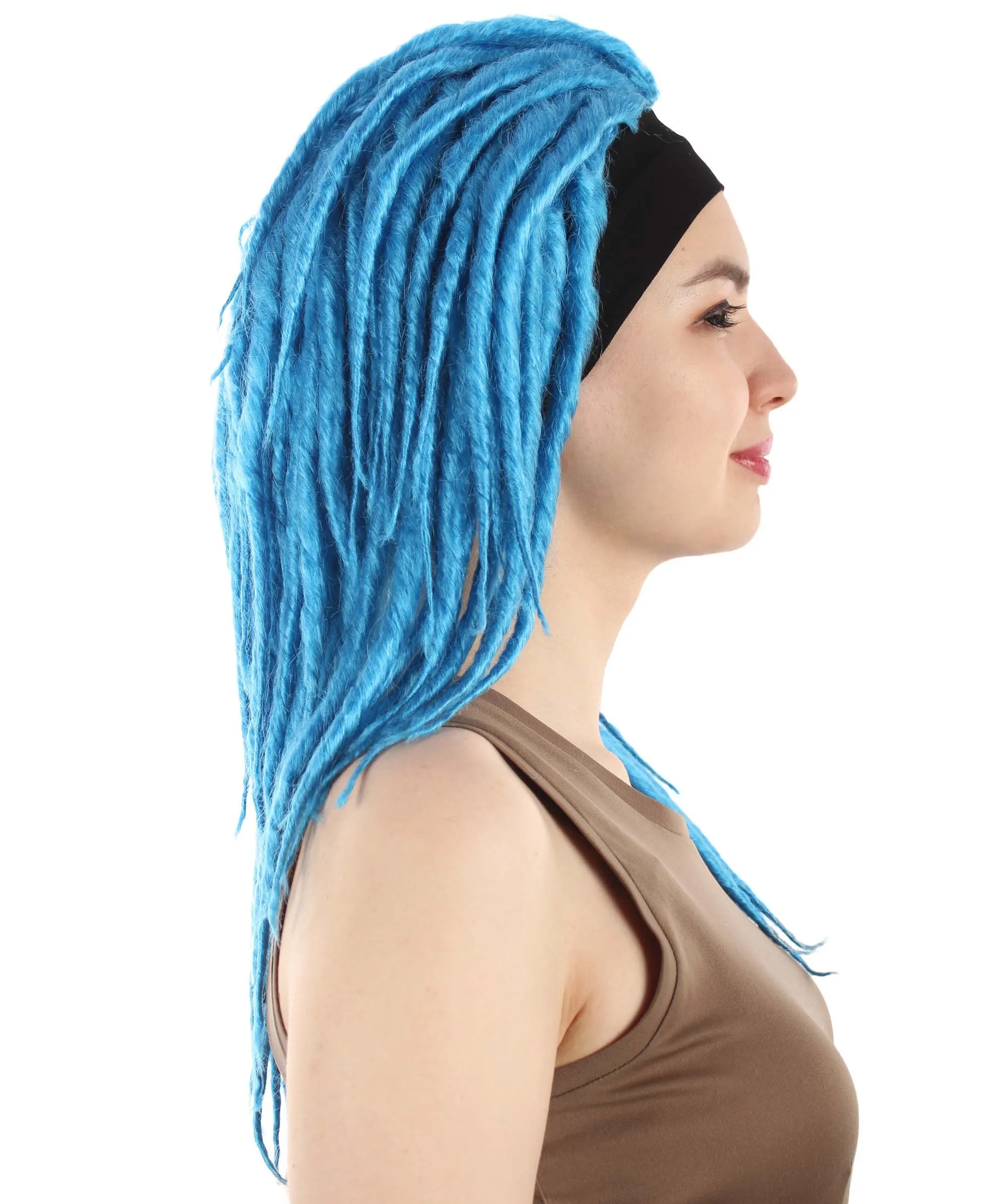 Adult Women's Deluxe Dreadlock Wigs | Multiple Color Wigs | Premium Breathable Capless Cap