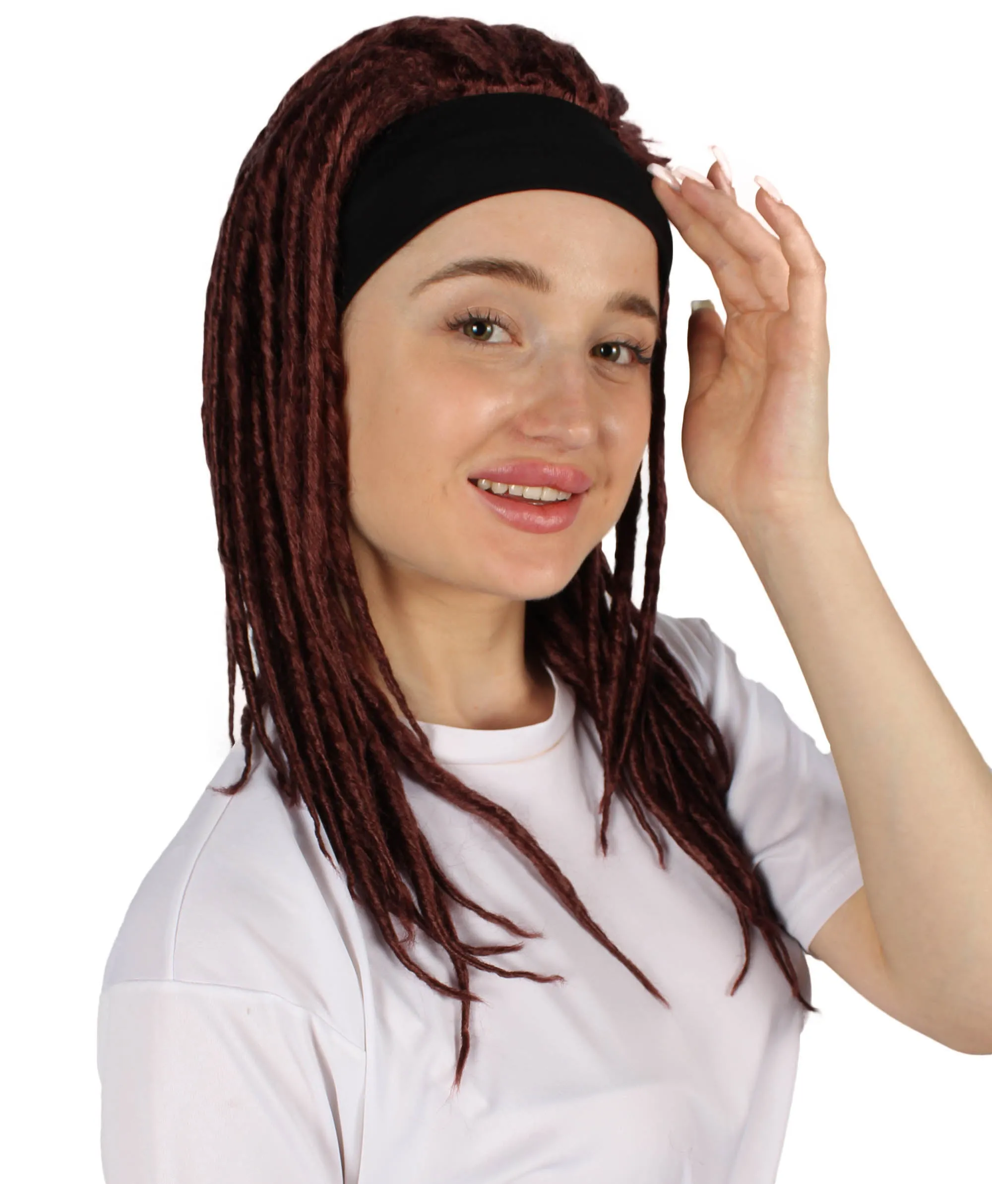 Adult Women's Deluxe Dreadlock Wigs | Multiple Color Wigs | Premium Breathable Capless Cap