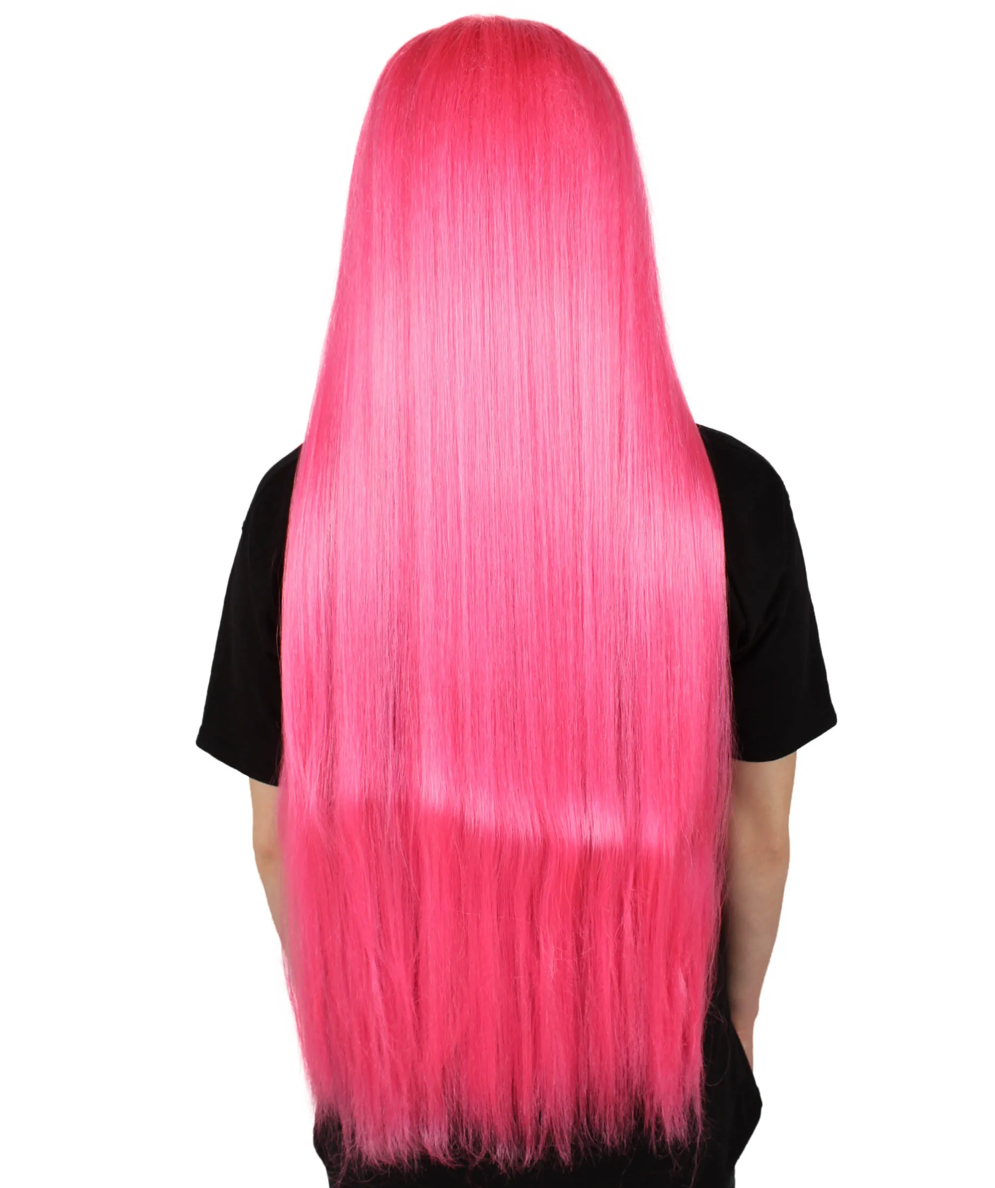 Adult Women's Extra Long Length 36" Inch No Bangs Cosplay Costume Hair Wig | HPO