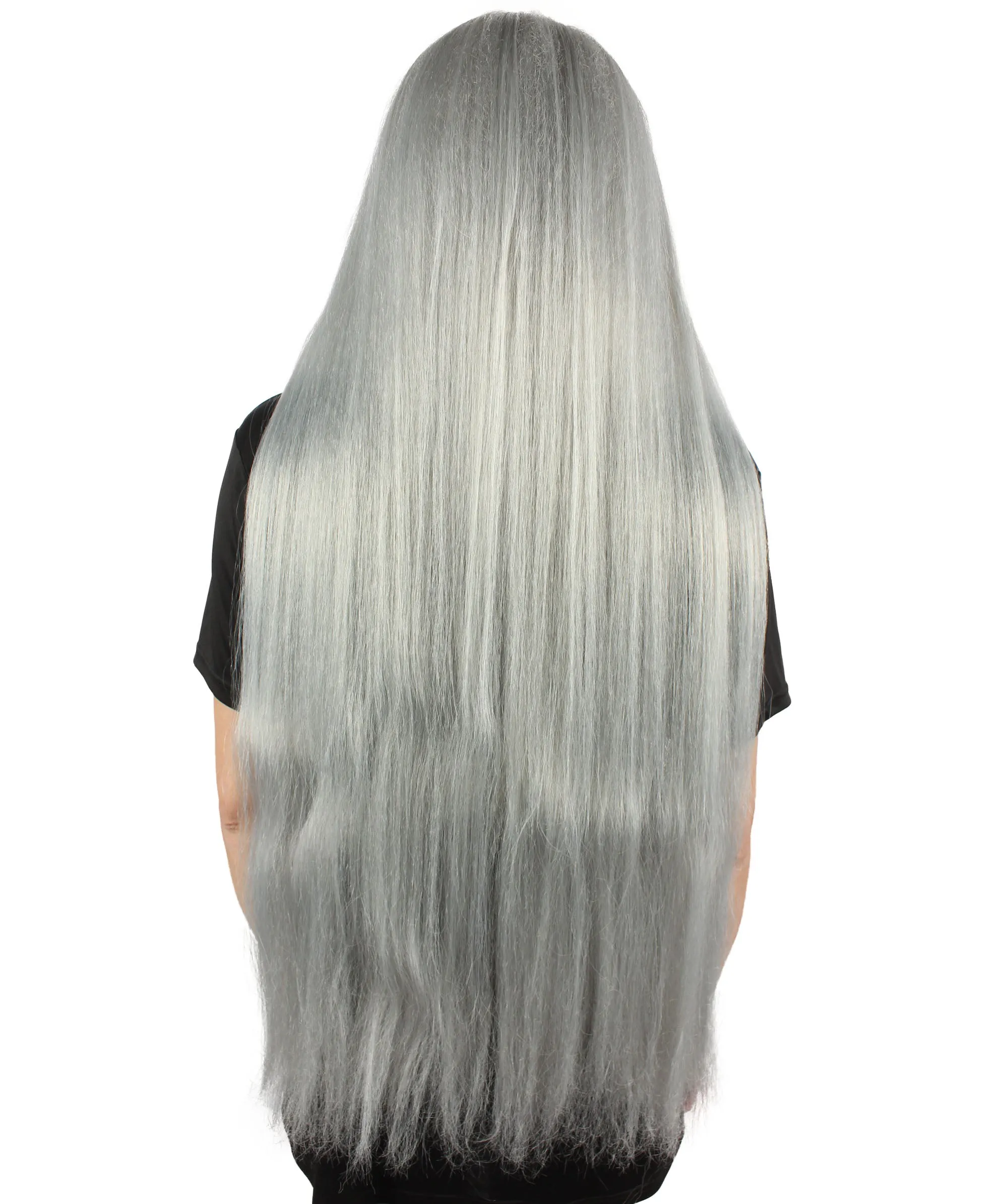 Adult Women's Extra Long Length 36" Inch No Bangs Cosplay Costume Hair Wig | HPO