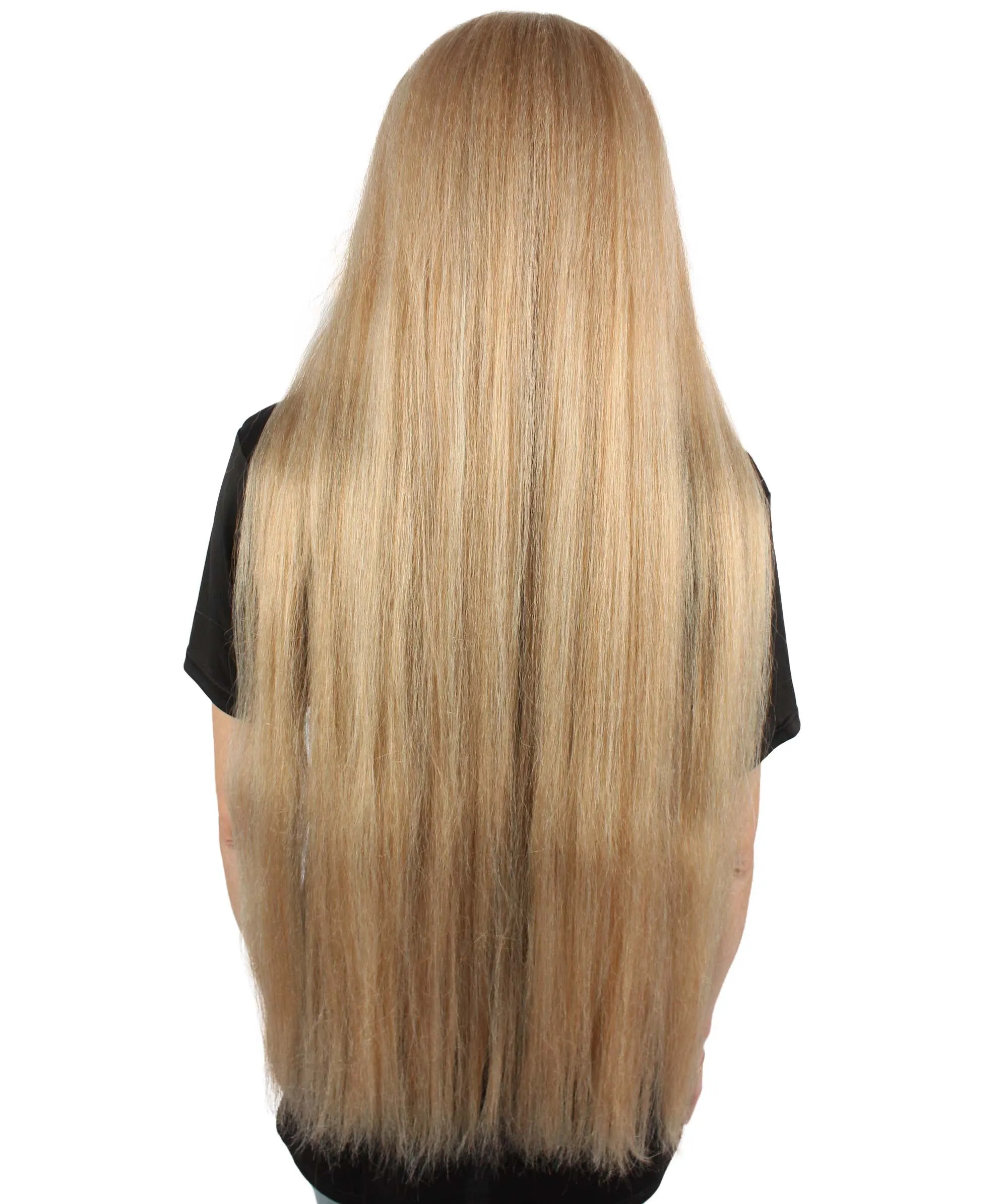 Adult Women's Extra Long Length 36" Inch No Bangs Cosplay Costume Hair Wig | HPO