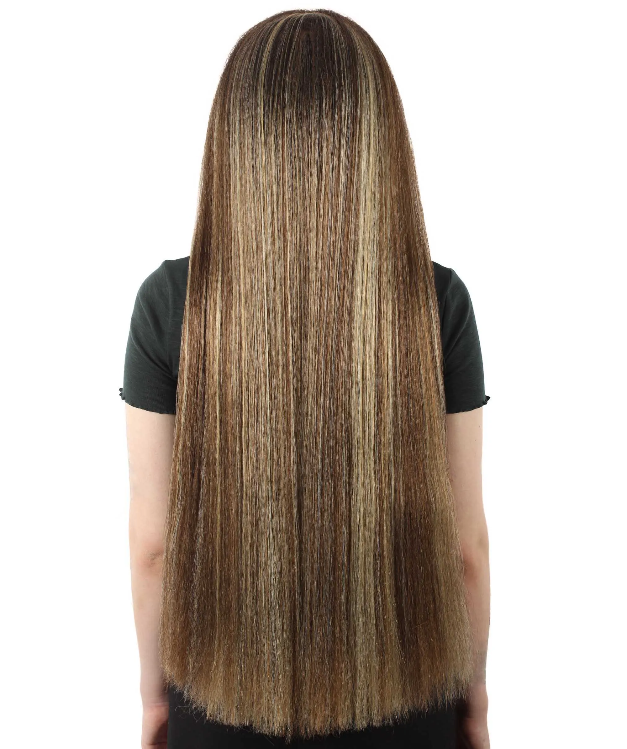 Adult Women's Extra Long Length 36" Inch No Bangs Cosplay Costume Hair Wig | HPO