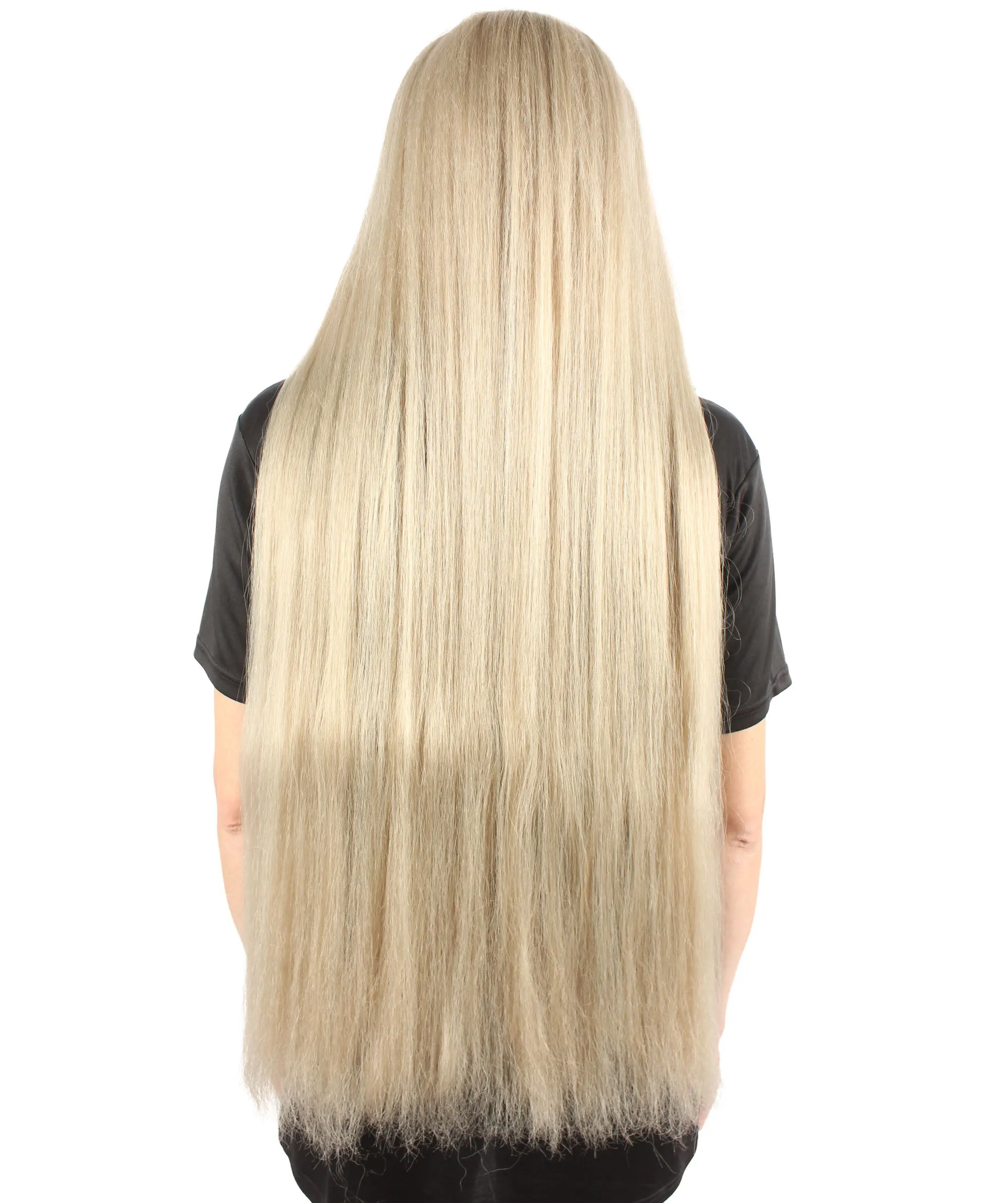 Adult Women's Extra Long Length 36" Inch No Bangs Cosplay Costume Hair Wig | HPO