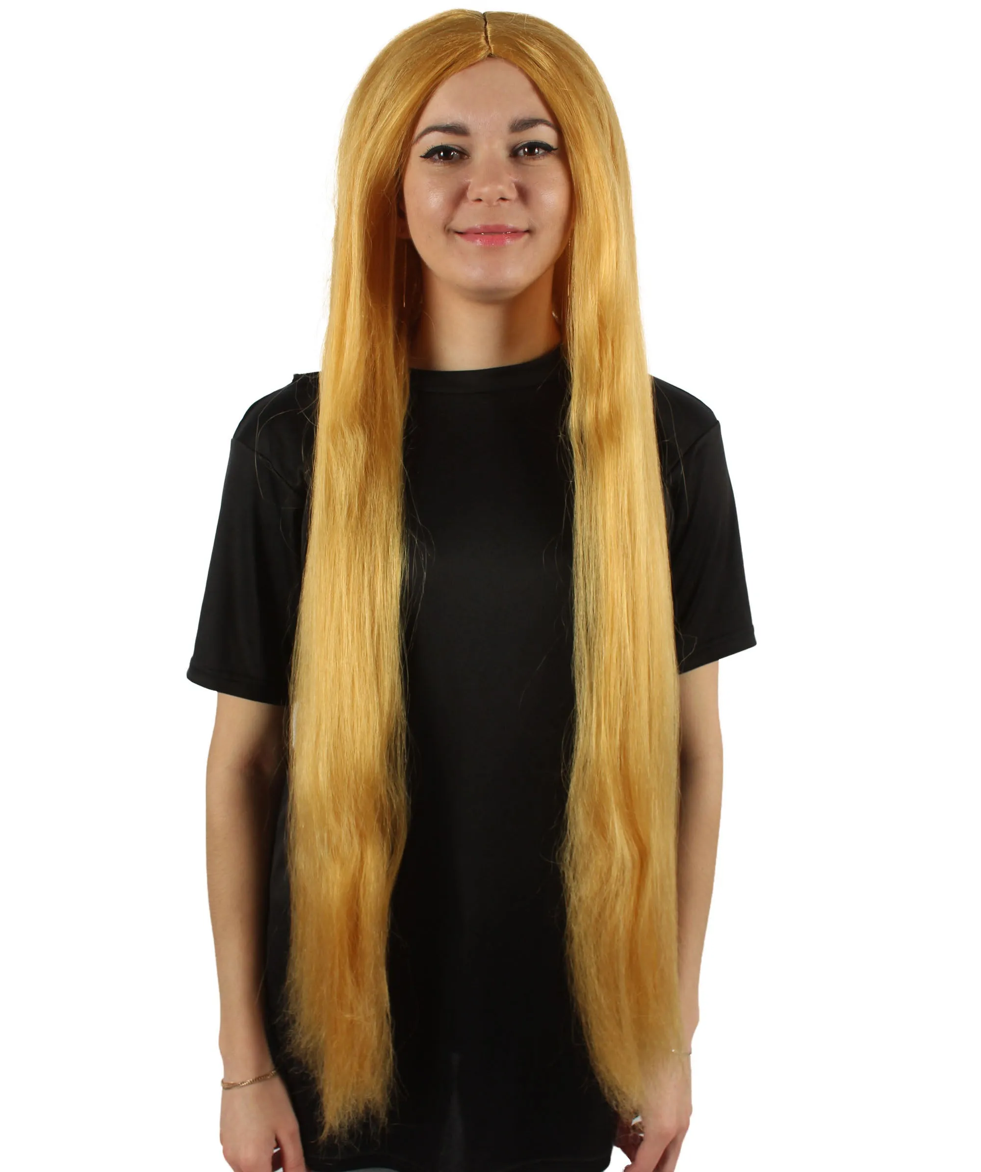 Adult Women's Extra Long Length 36" Inch No Bangs Cosplay Costume Hair Wig | HPO