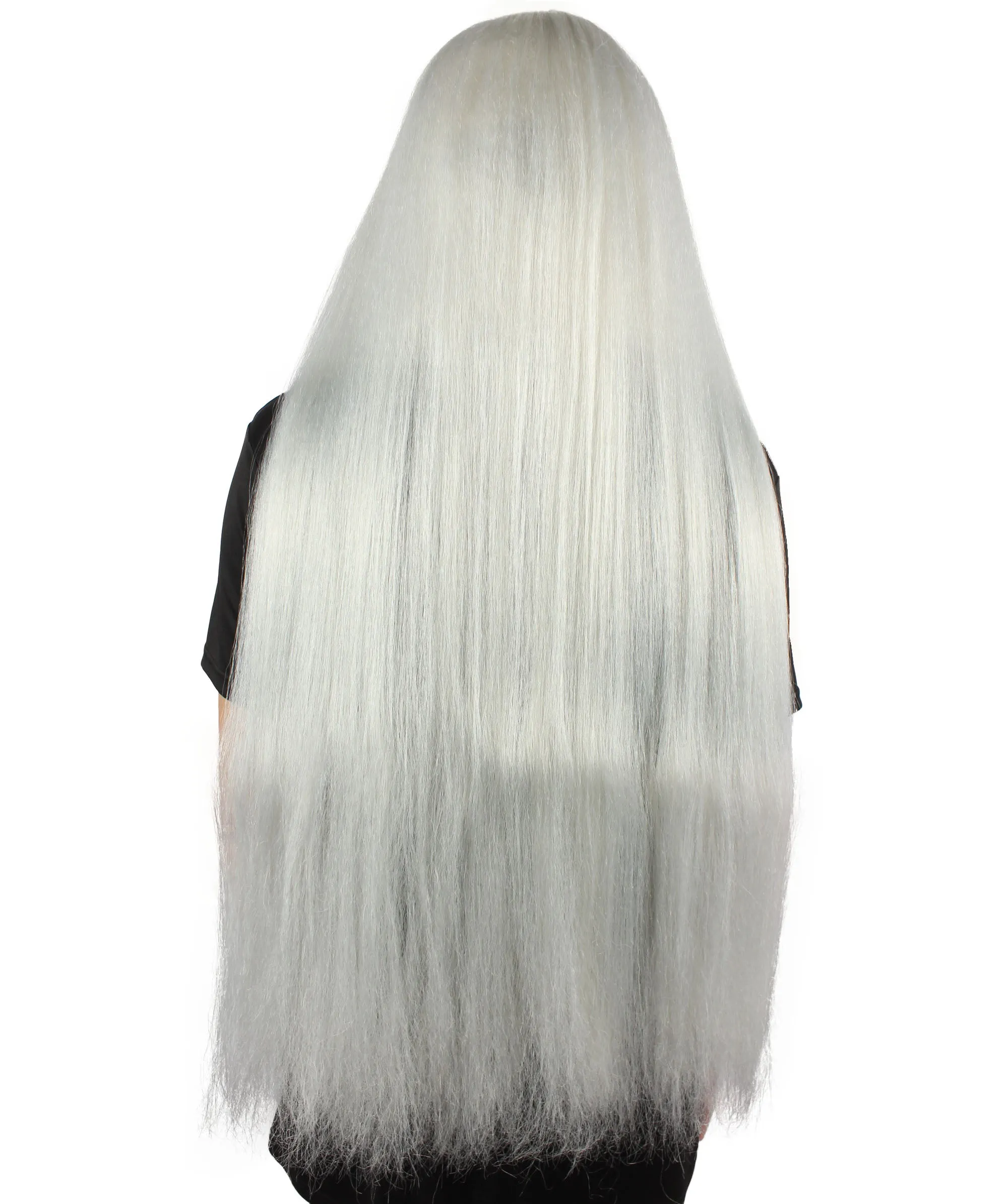 Adult Women's Extra Long Length 36" Inch No Bangs Cosplay Costume Hair Wig | HPO