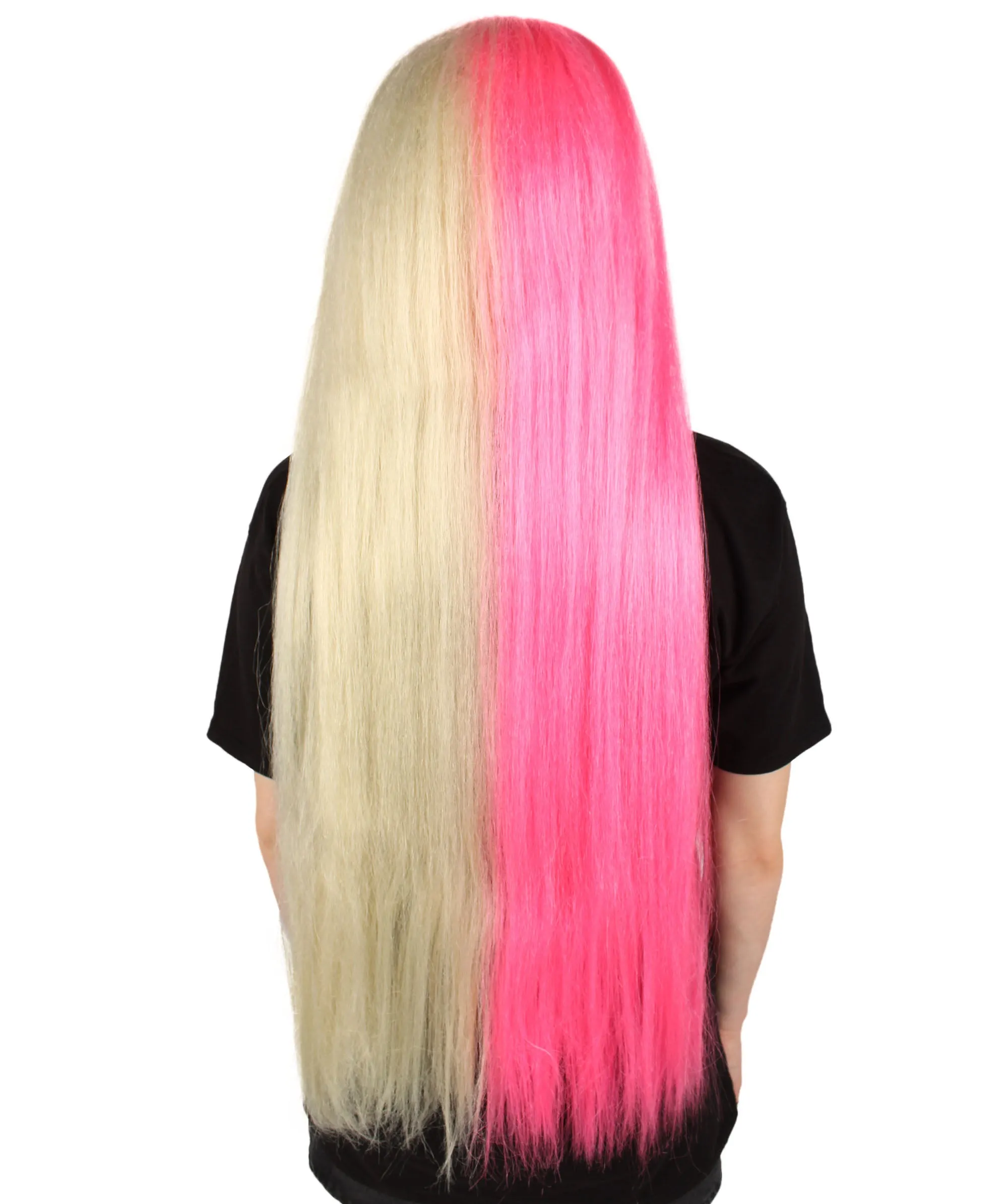 Adult Women's Extra Long Length 36" Inch No Bangs Cosplay Costume Hair Wig | HPO