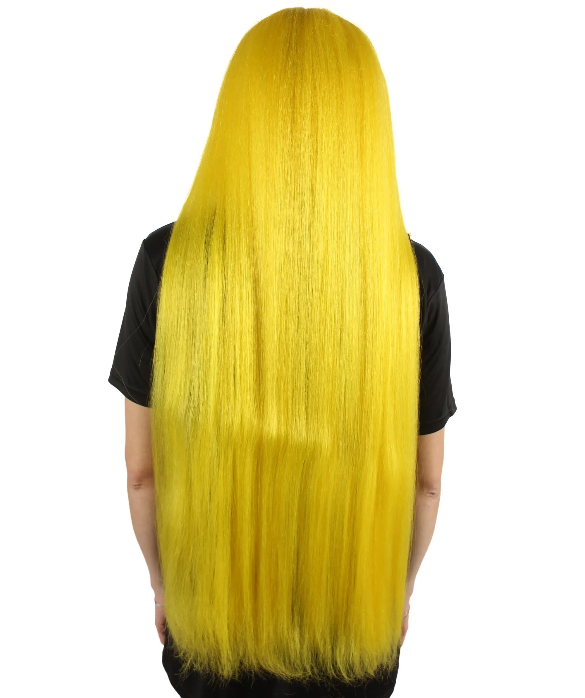 Adult Women's Extra Long Length 36" Inch No Bangs Cosplay Costume Hair Wig | HPO