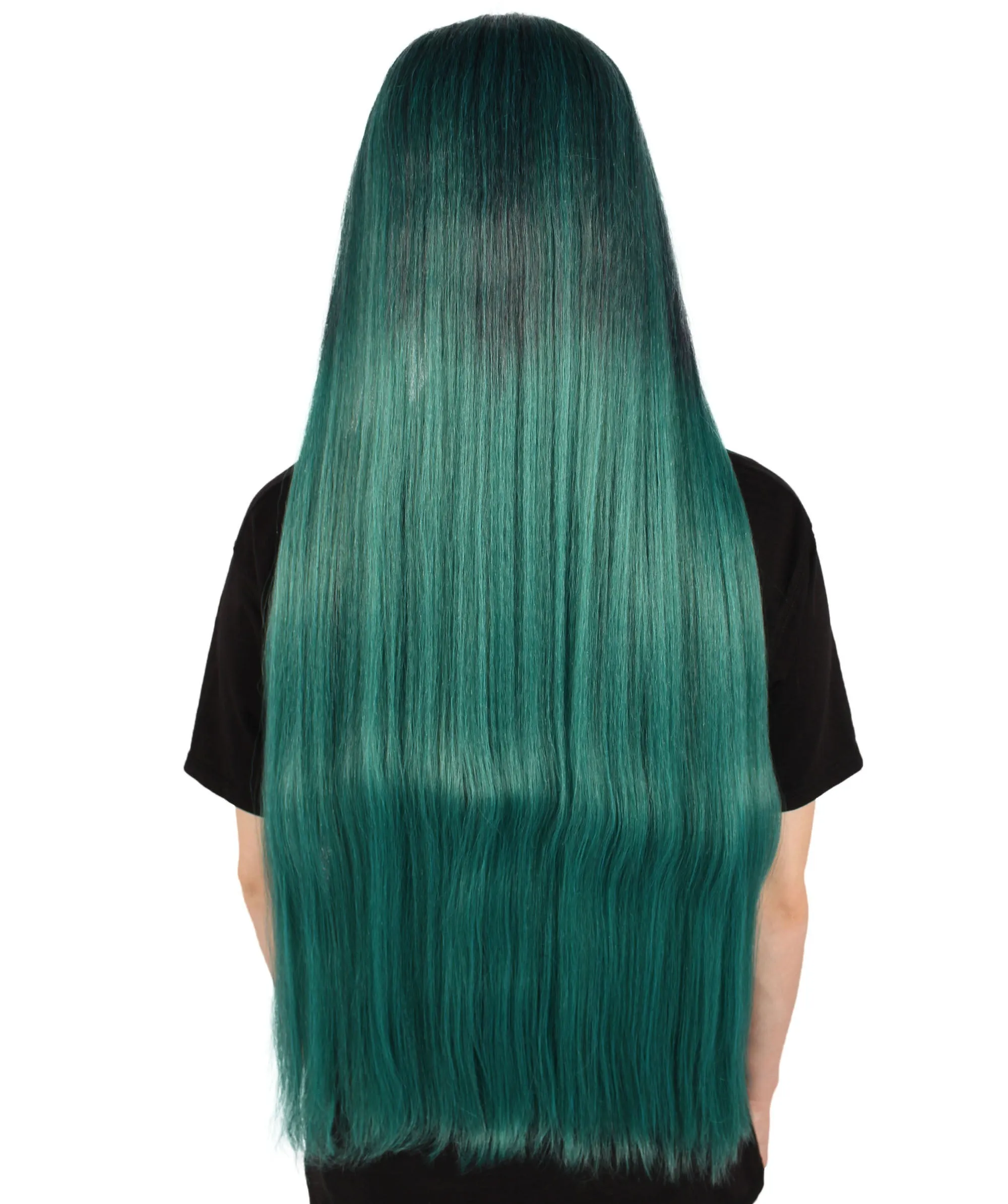 Adult Women's Extra Long Length 36" Inch No Bangs Cosplay Costume Hair Wig | HPO