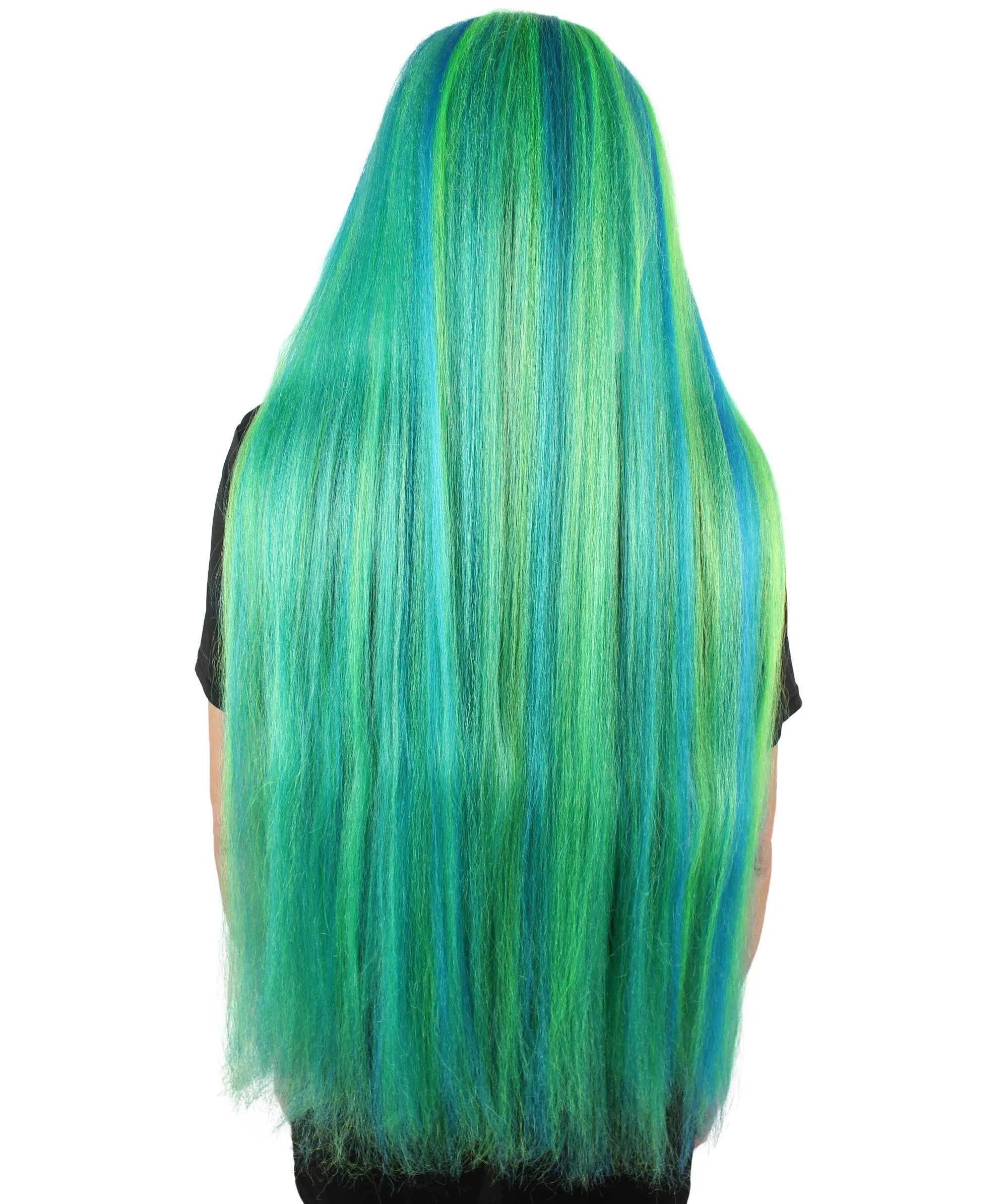 Adult Women's Extra Long Length 36" Inch No Bangs Cosplay Costume Hair Wig | HPO