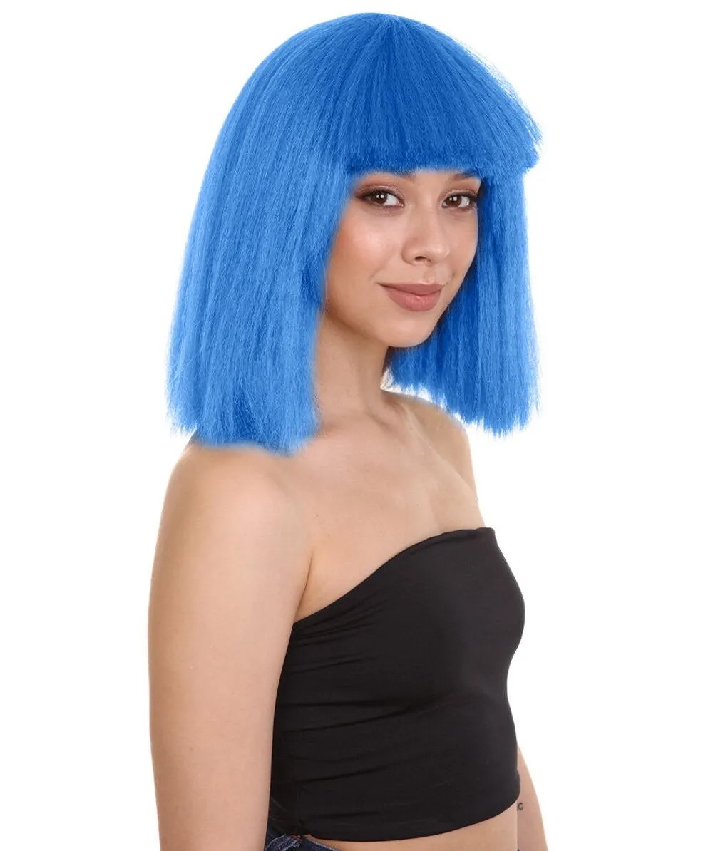 Adult Women's Pop Star Multiple Color Collection Wig | Premium Breathable Capless Cap | HPO