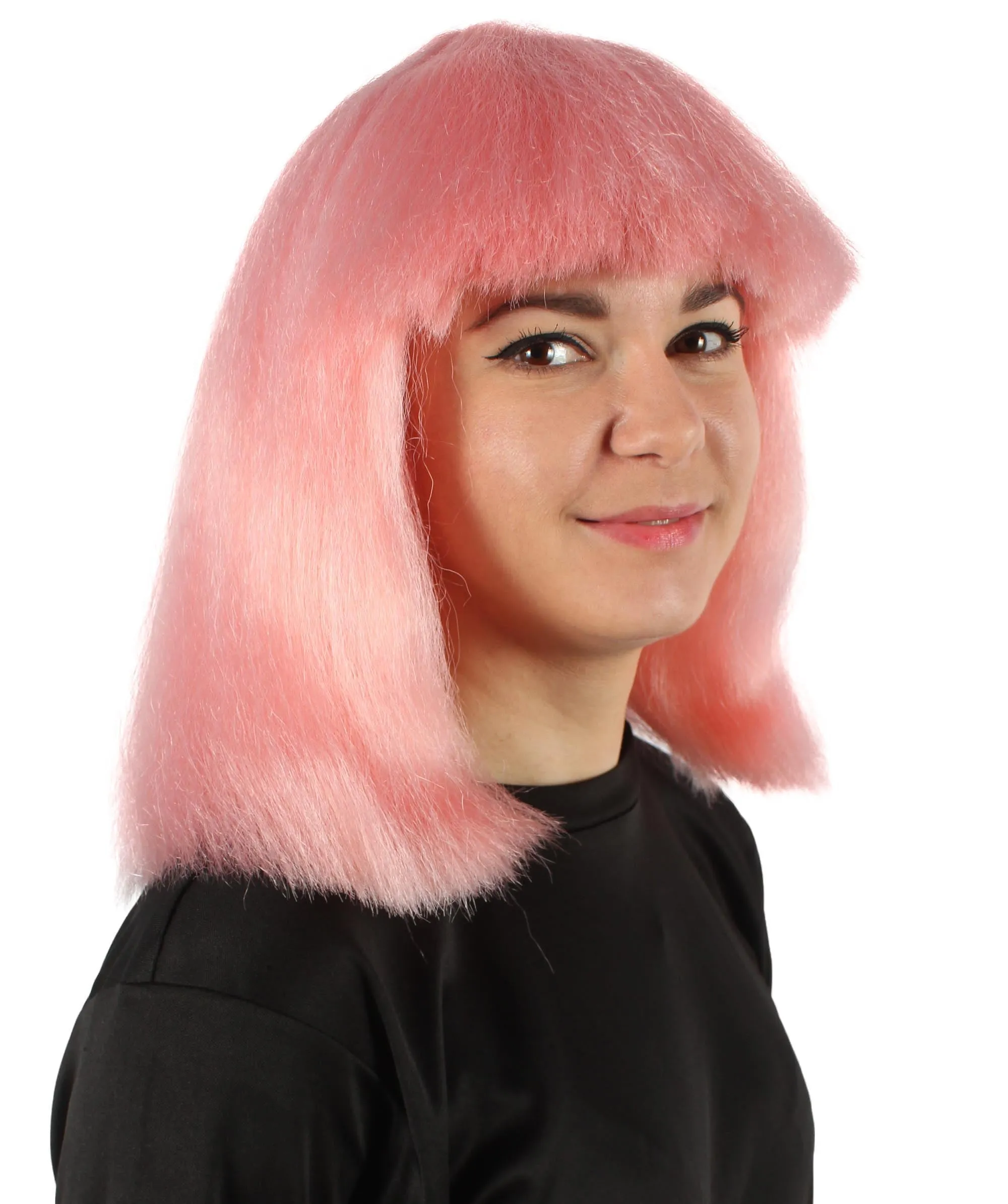 Adult Women's Pop Star Multiple Color Collection Wig | Premium Breathable Capless Cap | HPO