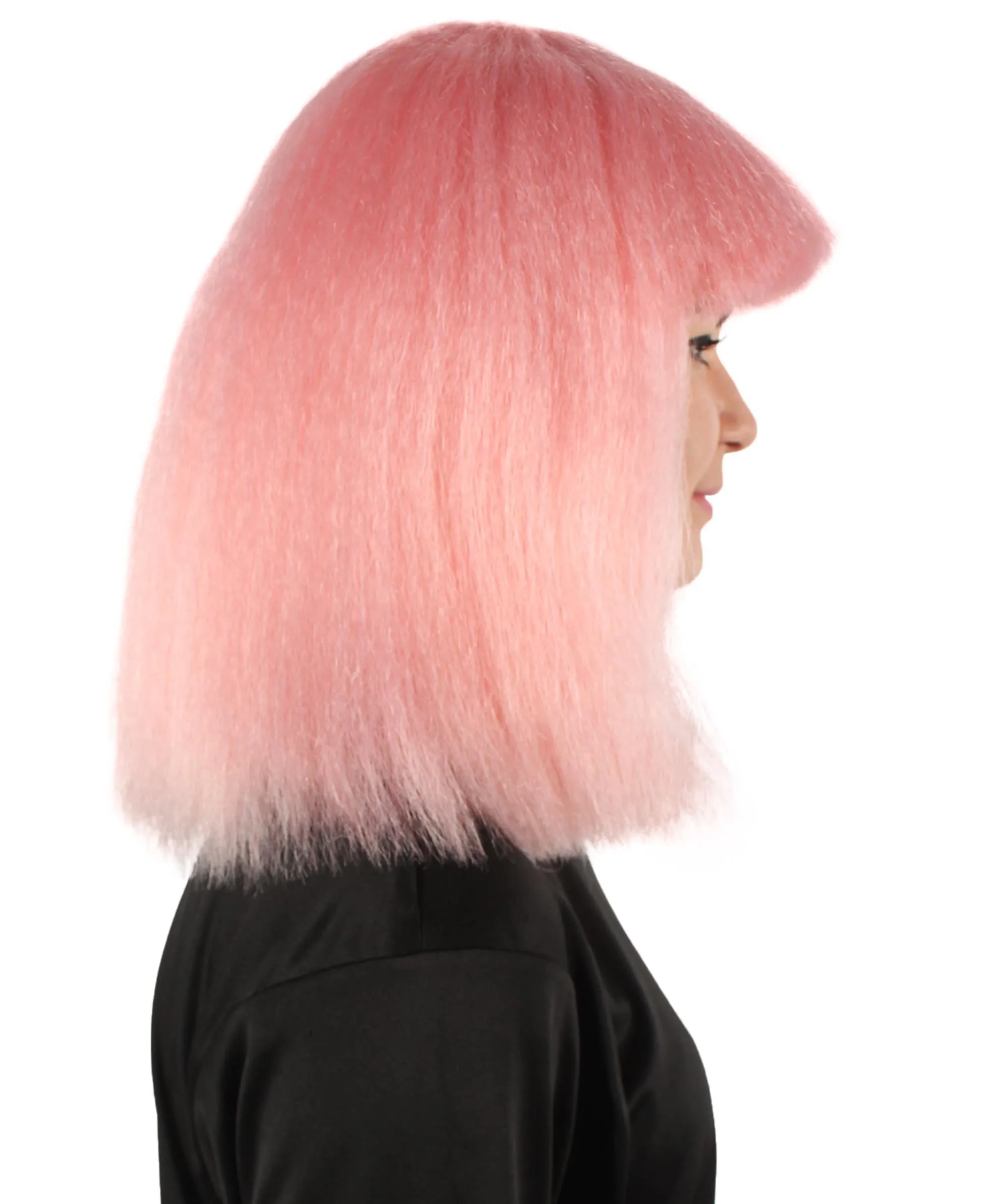Adult Women's Pop Star Multiple Color Collection Wig | Premium Breathable Capless Cap | HPO
