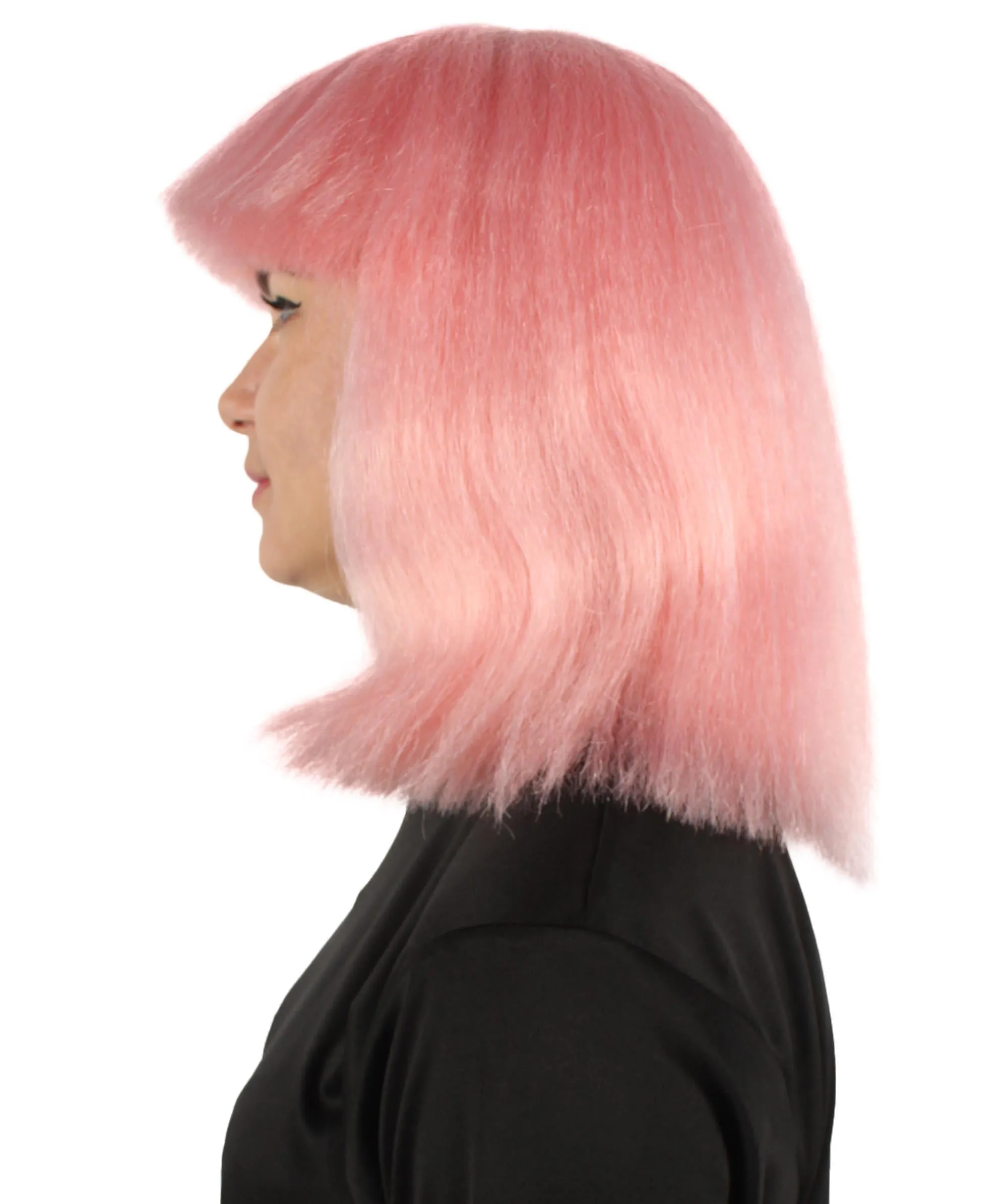 Adult Women's Pop Star Multiple Color Collection Wig | Premium Breathable Capless Cap | HPO