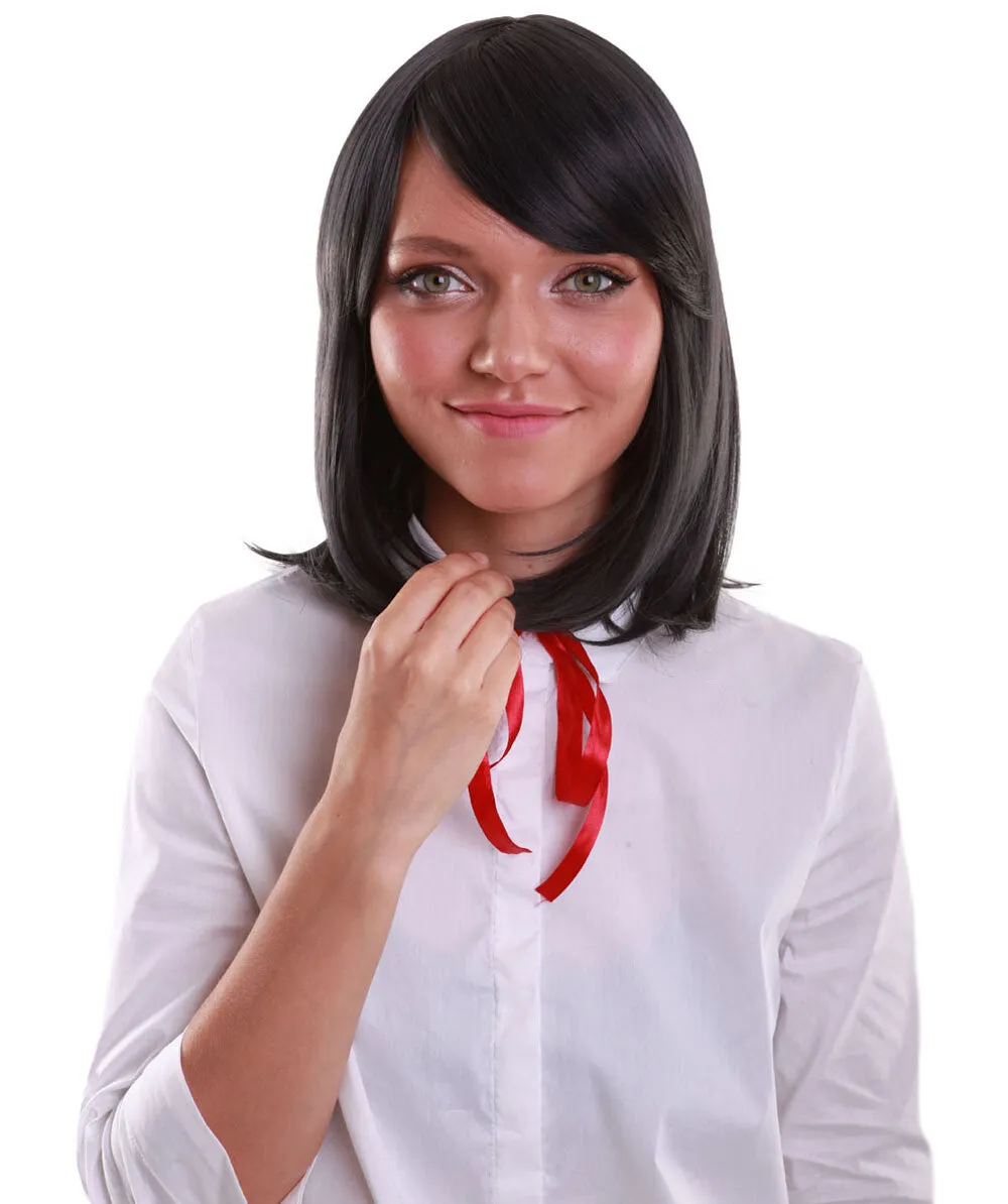 Adult Women’s Shoulder Length Bob Wig | Multiple Color Options | Breathable Capless Cap | Flame-retardant Synthetic Fiber
