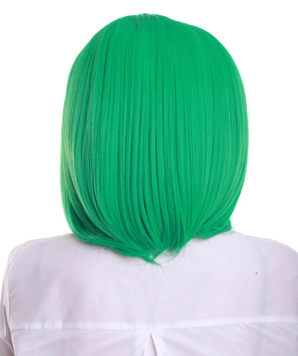 Adult Women’s Shoulder Length Bob Wig | Multiple Color Options | Breathable Capless Cap | Flame-retardant Synthetic Fiber