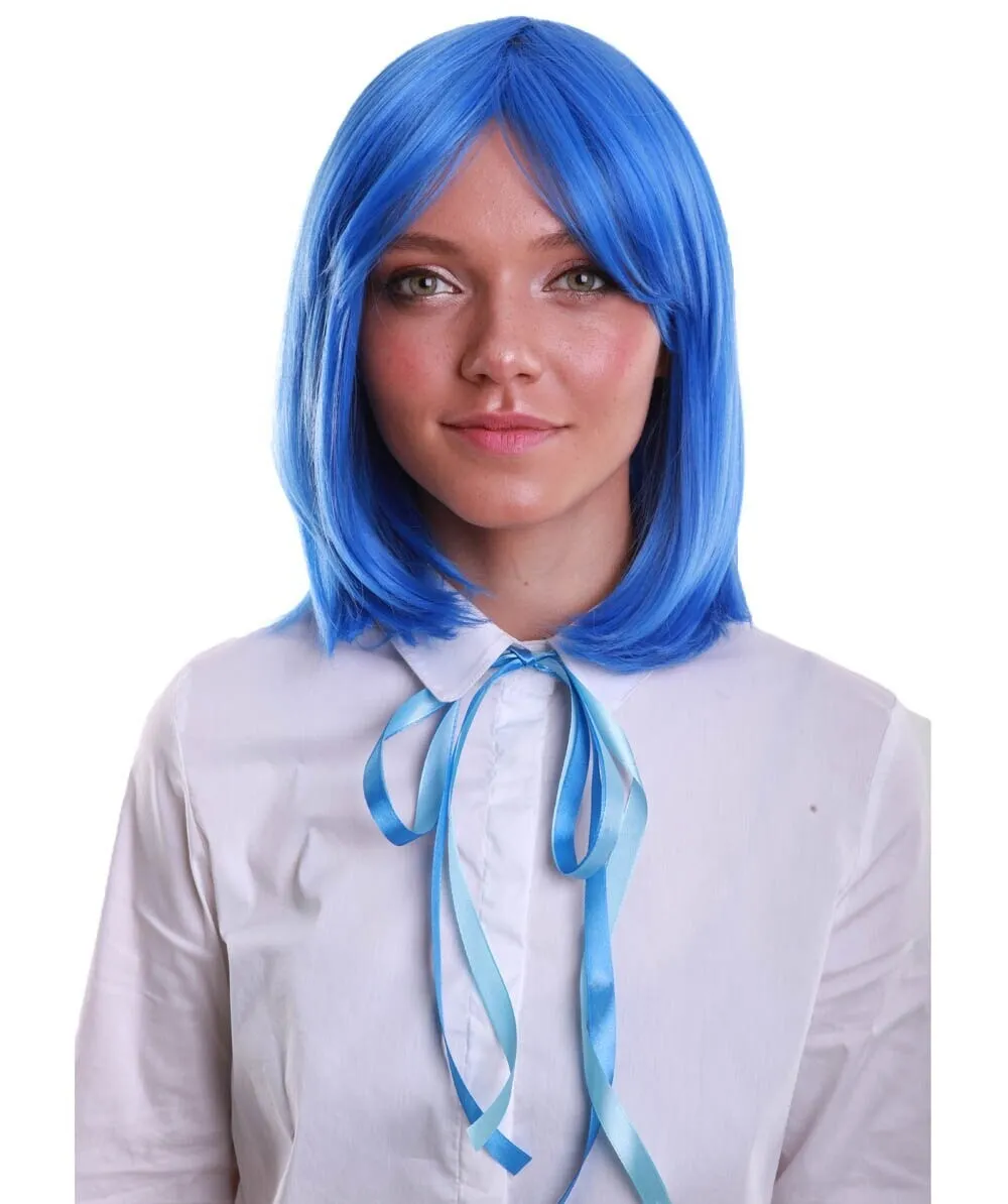 Adult Women’s Shoulder Length Bob Wig | Multiple Color Options | Breathable Capless Cap | Flame-retardant Synthetic Fiber