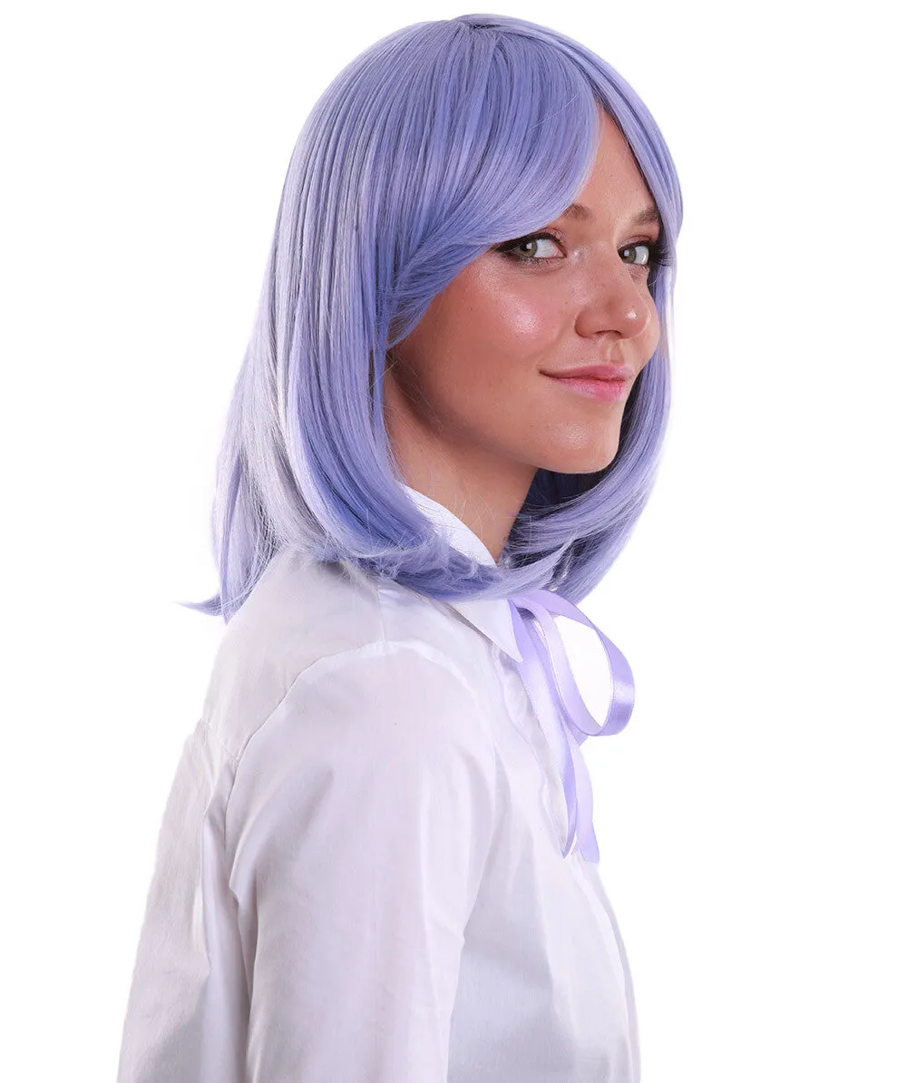 Adult Women’s Shoulder Length Bob Wig | Multiple Color Options | Breathable Capless Cap | Flame-retardant Synthetic Fiber