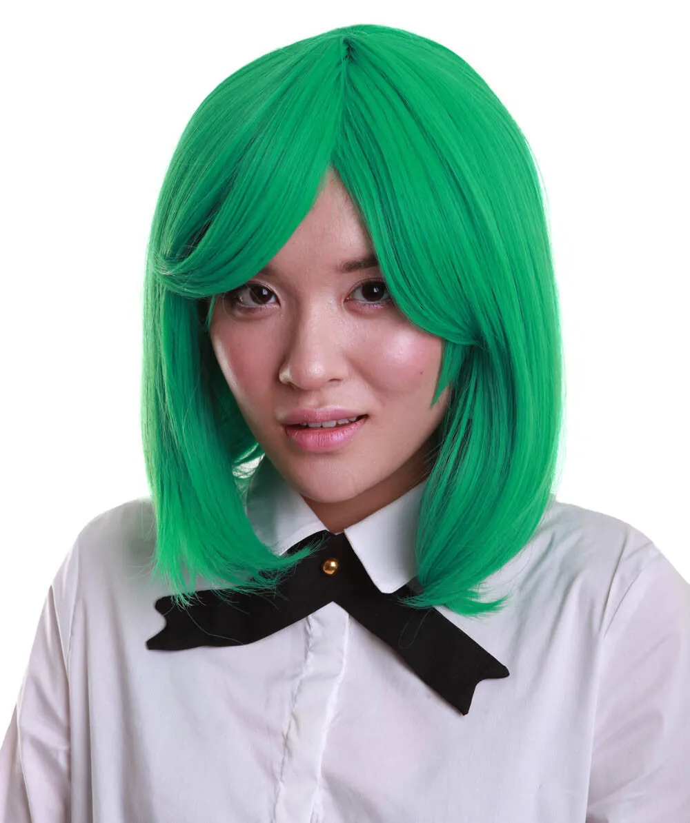 Adult Women’s Shoulder Length Bob Wig | Multiple Color Options | Breathable Capless Cap | Flame-retardant Synthetic Fiber