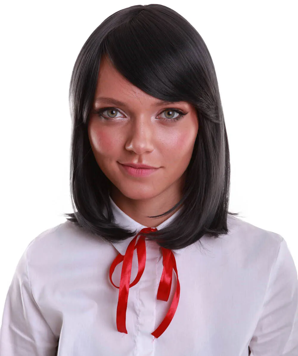 Adult Women’s Shoulder Length Bob Wig | Multiple Color Options | Breathable Capless Cap | Flame-retardant Synthetic Fiber