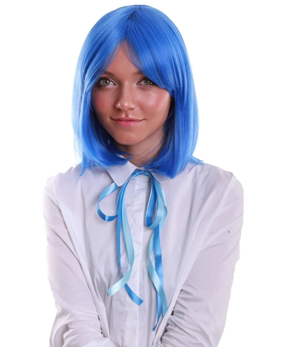 Adult Women’s Shoulder Length Bob Wig | Multiple Color Options | Breathable Capless Cap | Flame-retardant Synthetic Fiber