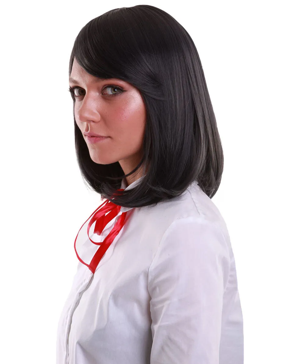 Adult Women’s Shoulder Length Bob Wig | Multiple Color Options | Breathable Capless Cap | Flame-retardant Synthetic Fiber