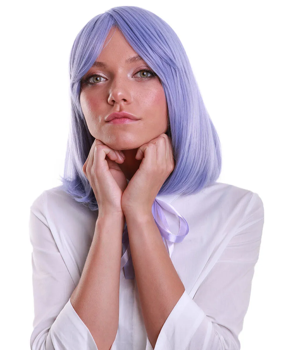Adult Women’s Shoulder Length Bob Wig | Multiple Color Options | Breathable Capless Cap | Flame-retardant Synthetic Fiber