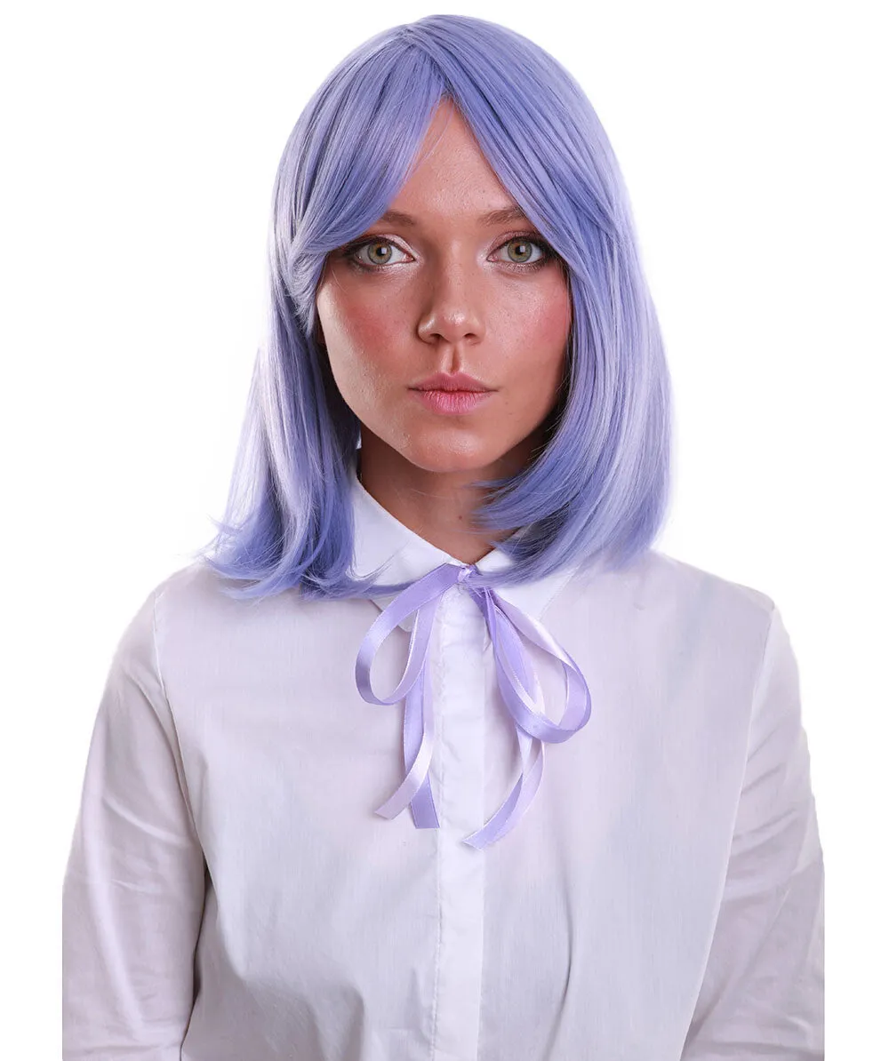 Adult Women’s Shoulder Length Bob Wig | Multiple Color Options | Breathable Capless Cap | Flame-retardant Synthetic Fiber