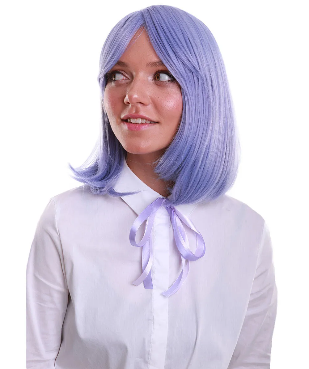 Adult Women’s Shoulder Length Bob Wig | Multiple Color Options | Breathable Capless Cap | Flame-retardant Synthetic Fiber