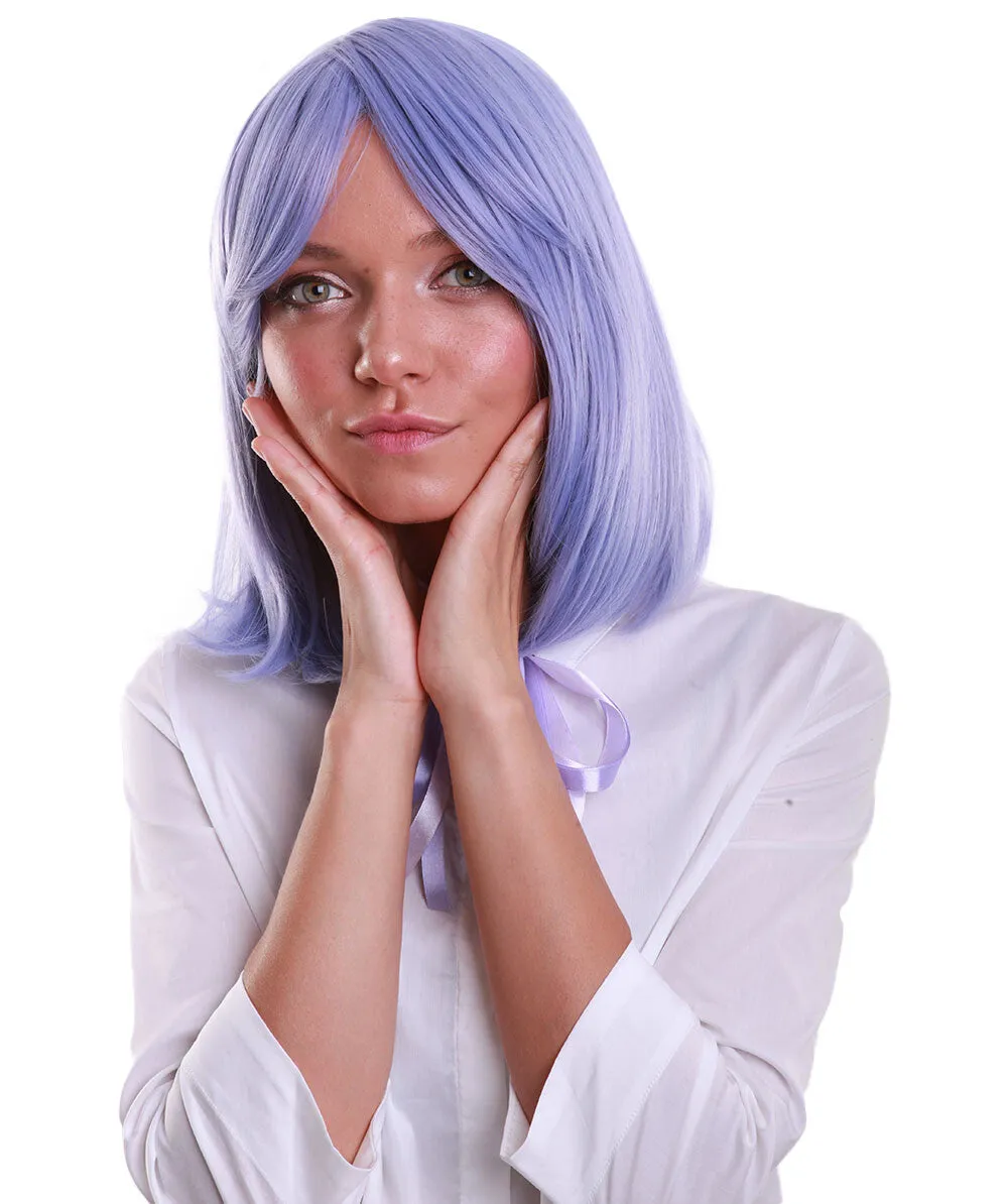 Adult Women’s Shoulder Length Bob Wig | Multiple Color Options | Breathable Capless Cap | Flame-retardant Synthetic Fiber