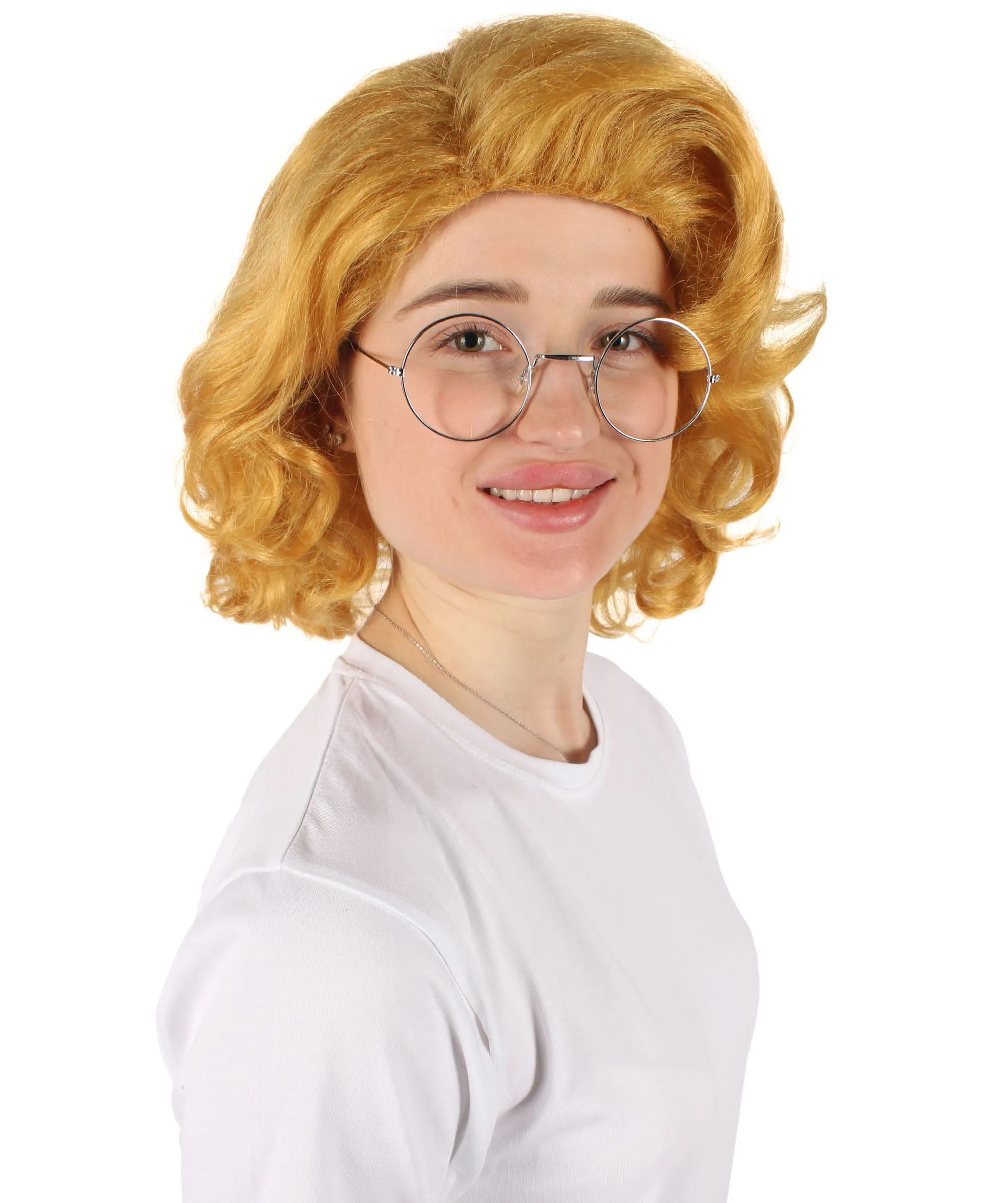 Adult Women's  TV Movie Character Wig | Multiple Color Options | Premium Breathable Capless Cap | HPO