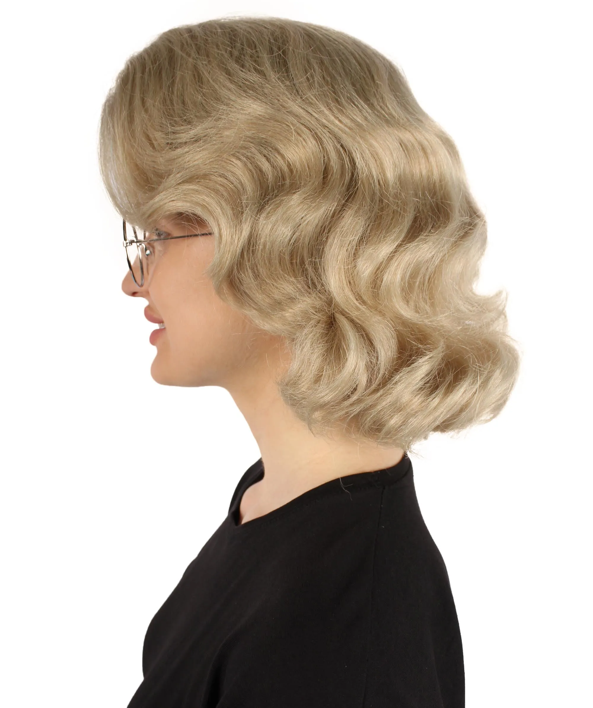 Adult Women's  TV Movie Character Wig | Multiple Color Options | Premium Breathable Capless Cap | HPO