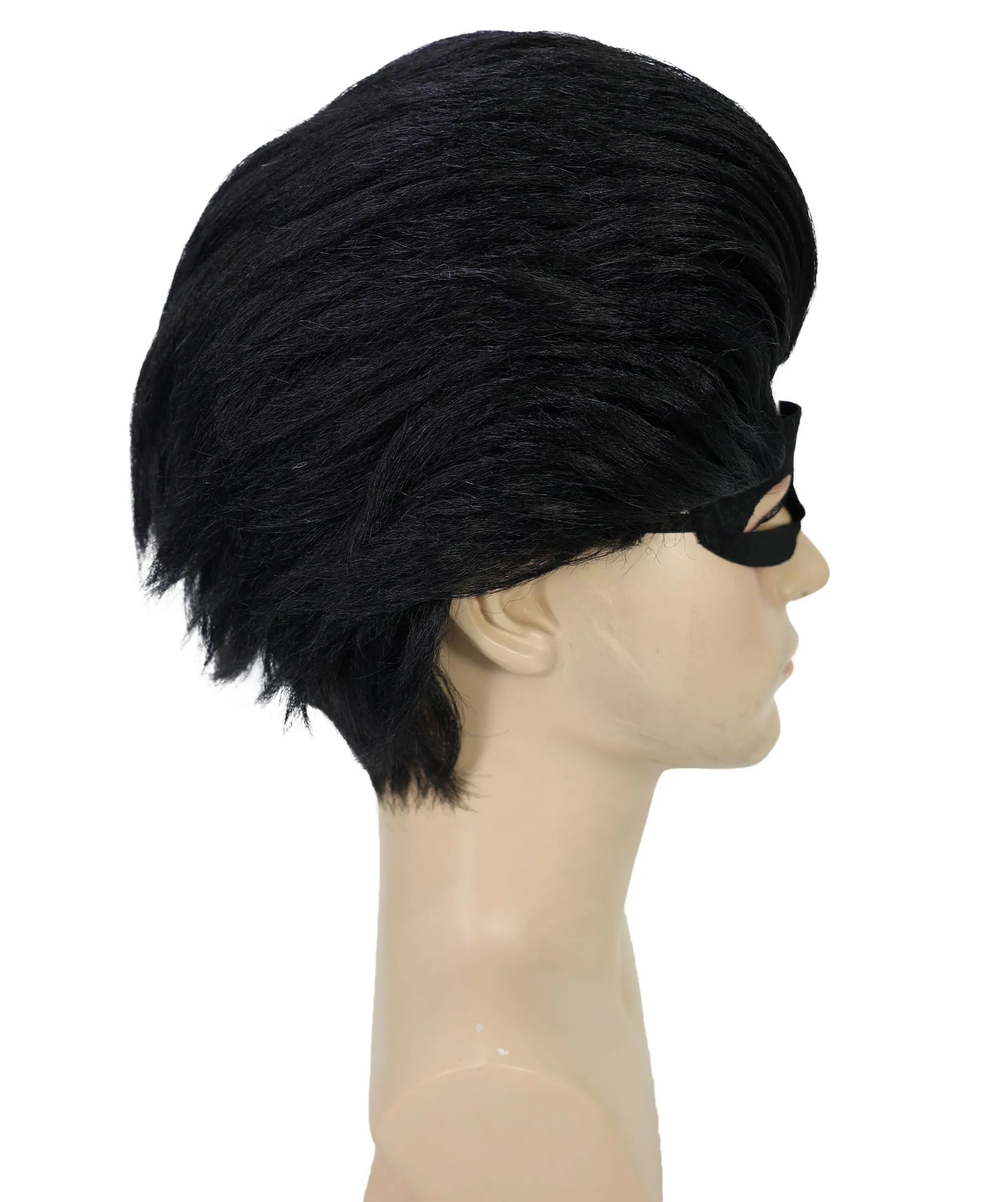 Adults Men's Superhero Son Multiple Wig with Mask Set | Movie Cosplay Halloween Wig | Premium Breathable Capless Cap