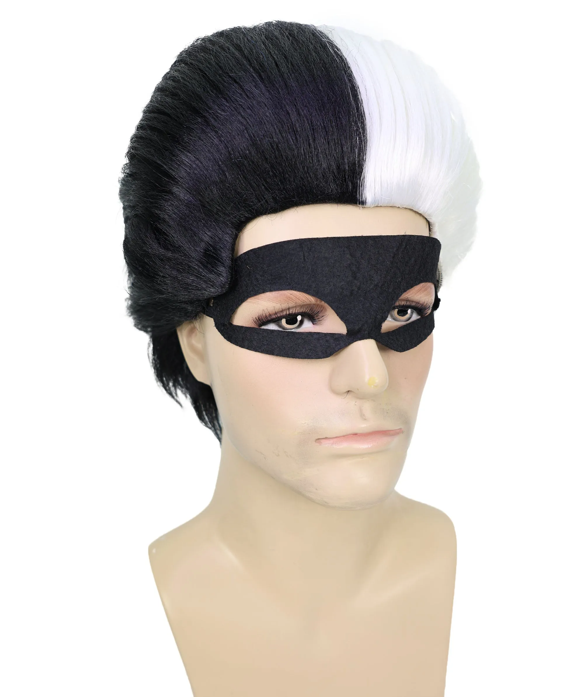 Adults Men's Superhero Son Multiple Wig with Mask Set | Movie Cosplay Halloween Wig | Premium Breathable Capless Cap