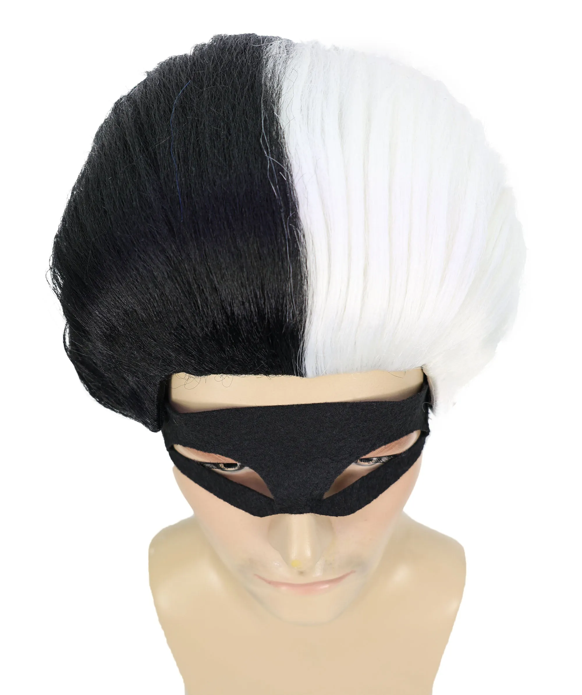 Adults Men's Superhero Son Multiple Wig with Mask Set | Movie Cosplay Halloween Wig | Premium Breathable Capless Cap