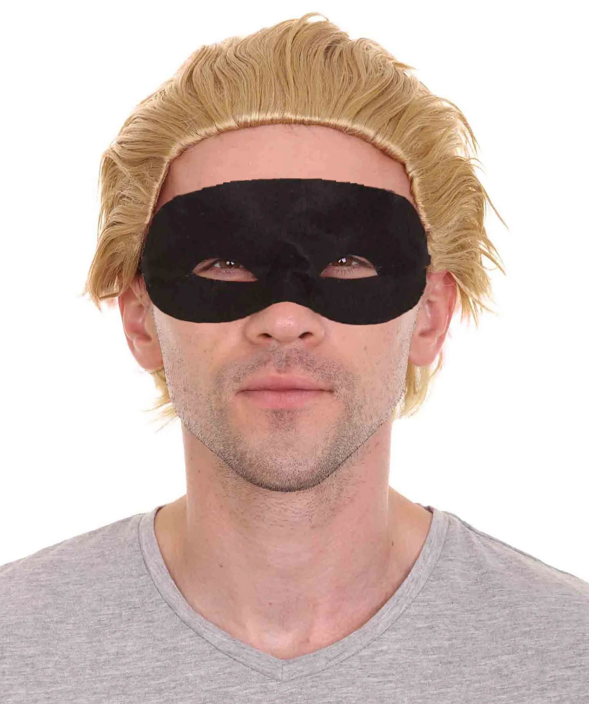 Adults Men's Superhero Son Multiple Wig with Mask Set | Movie Cosplay Halloween Wig | Premium Breathable Capless Cap
