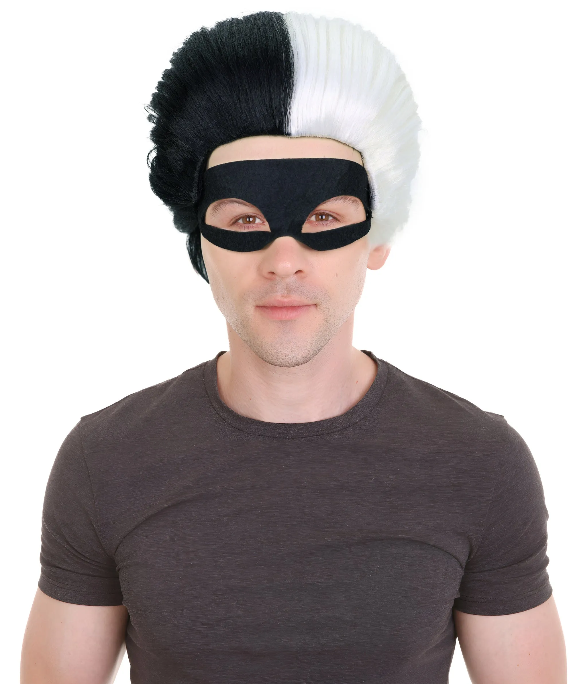 Adults Men's Superhero Son Multiple Wig with Mask Set | Movie Cosplay Halloween Wig | Premium Breathable Capless Cap