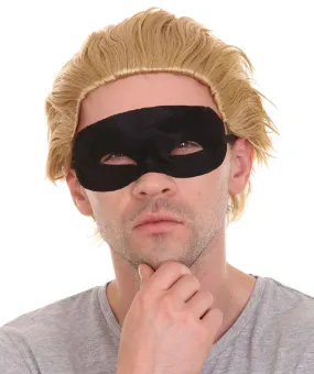 Adults Men's Superhero Son Multiple Wig with Mask Set | Movie Cosplay Halloween Wig | Premium Breathable Capless Cap