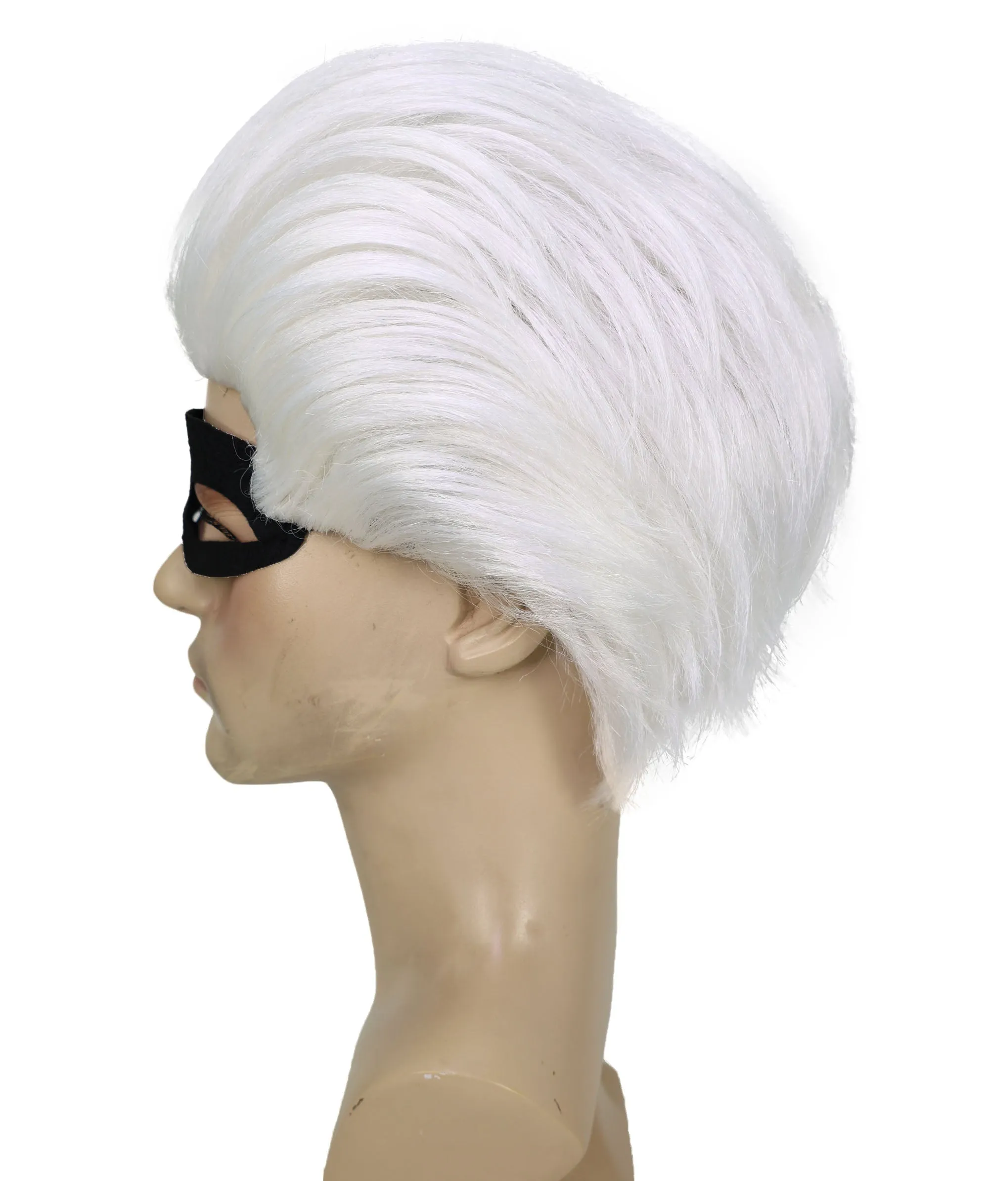 Adults Men's Superhero Son Multiple Wig with Mask Set | Movie Cosplay Halloween Wig | Premium Breathable Capless Cap