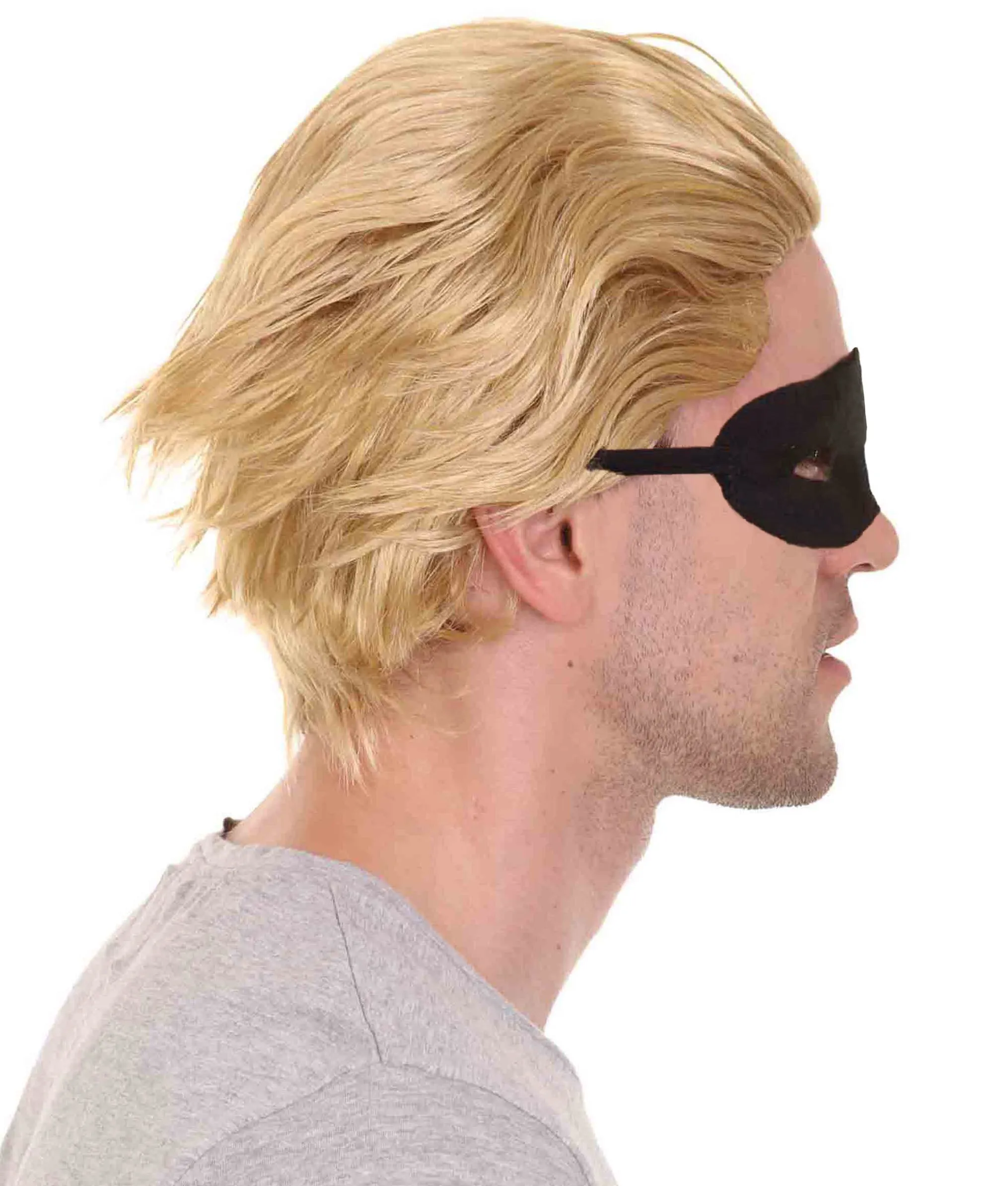 Adults Men's Superhero Son Multiple Wig with Mask Set | Movie Cosplay Halloween Wig | Premium Breathable Capless Cap